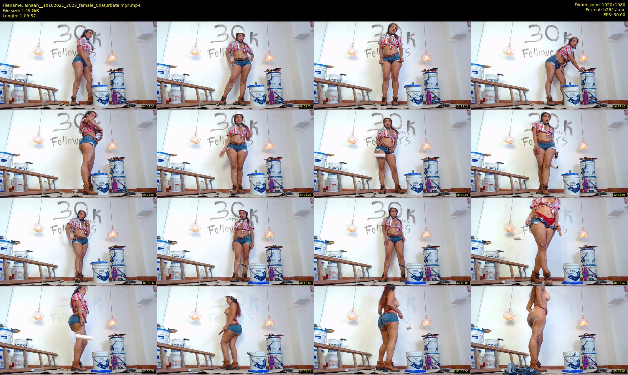 ainaah_ — 69 minute Chaturbate female cam show recording, 1080p, Oct 10, 2021