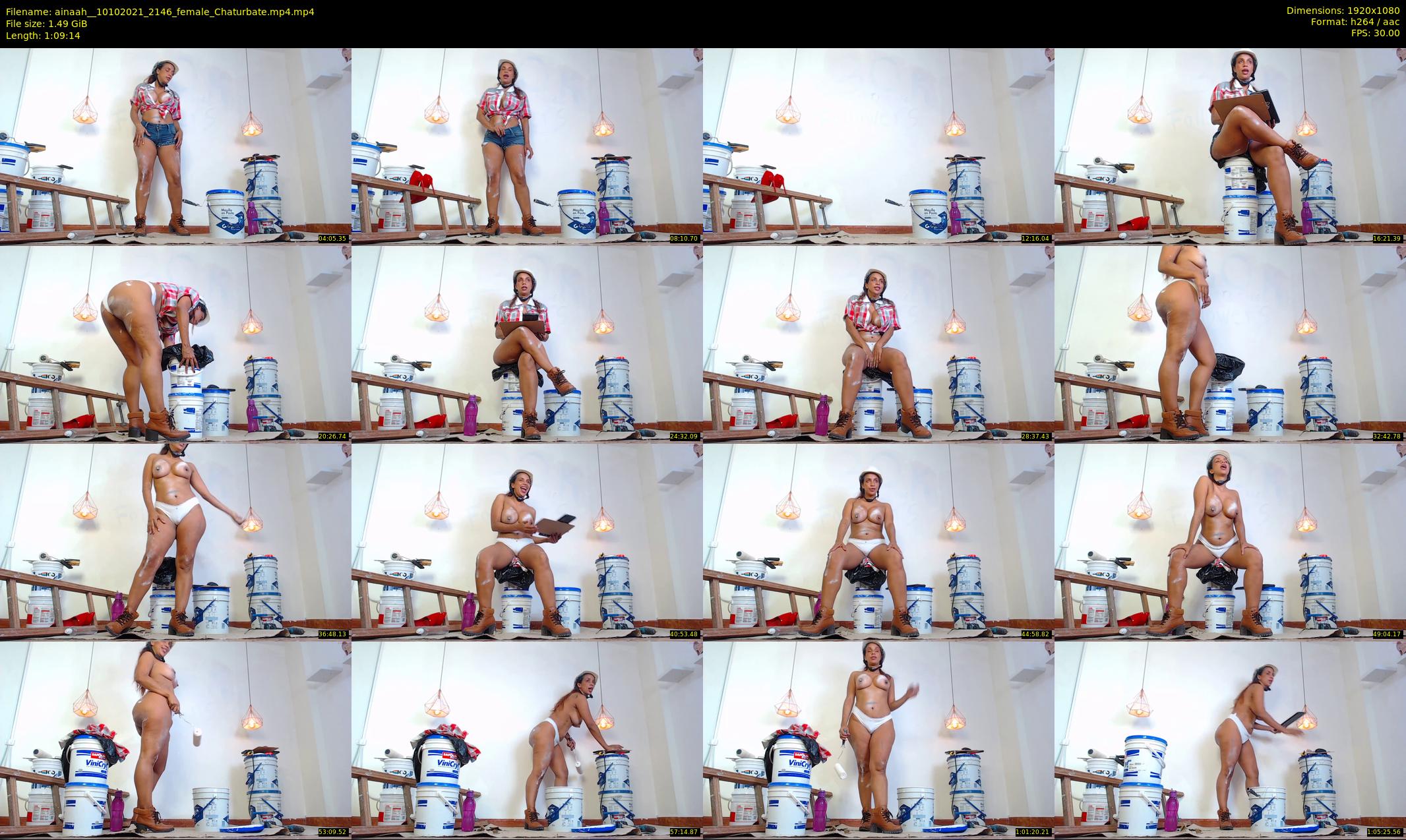 ainaah_ — 70 minute Chaturbate female cam show recording, 1080p, Oct 10, 2021
