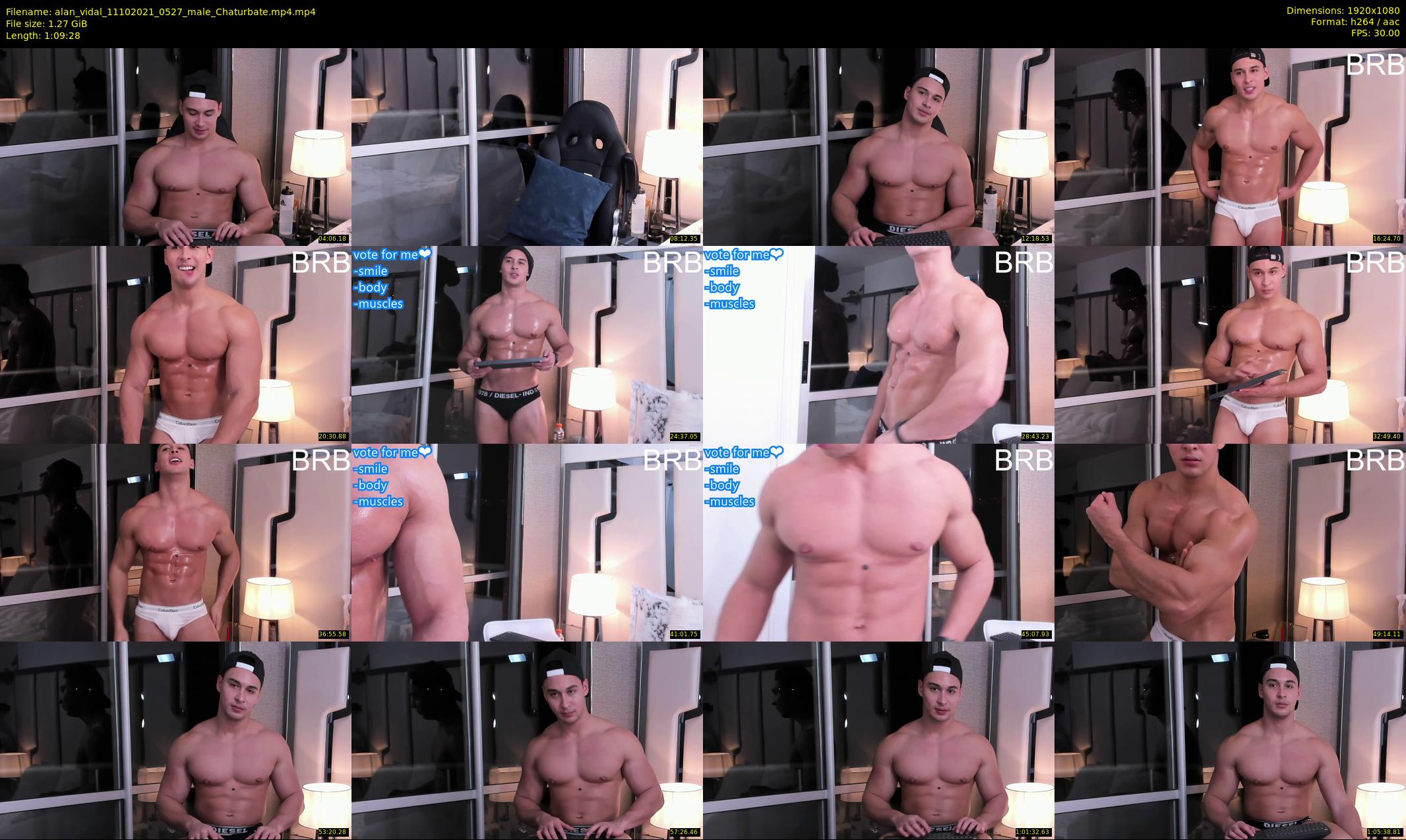alan_vidal — 70 minute Chaturbate male cam show recording, 1080p, Oct 11, 2021