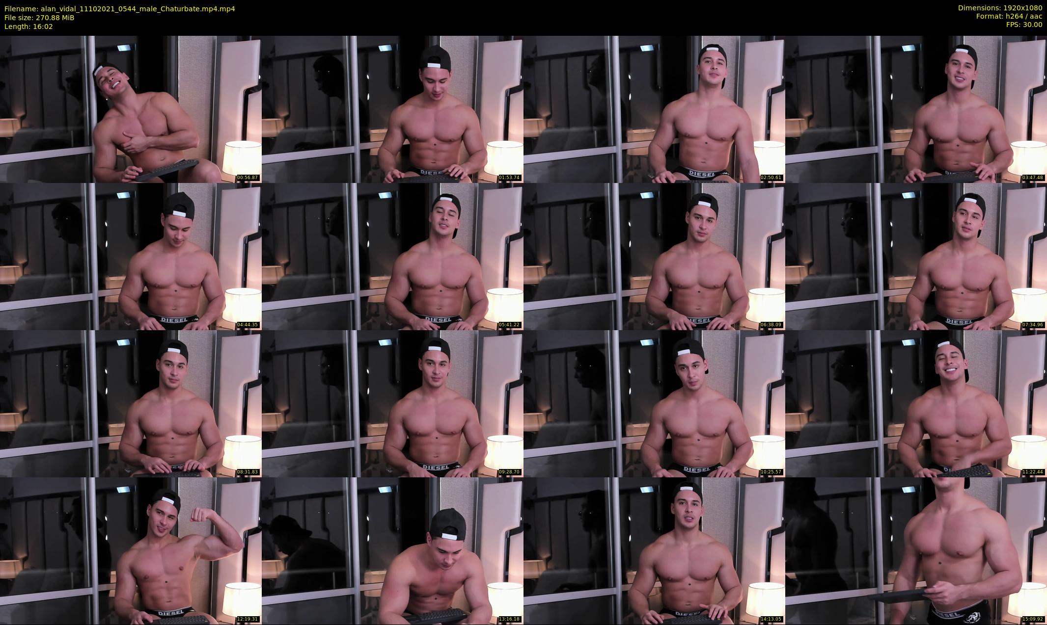 alan_vidal — 17 minute Chaturbate male cam show recording, 1080p, Oct 11, 2021