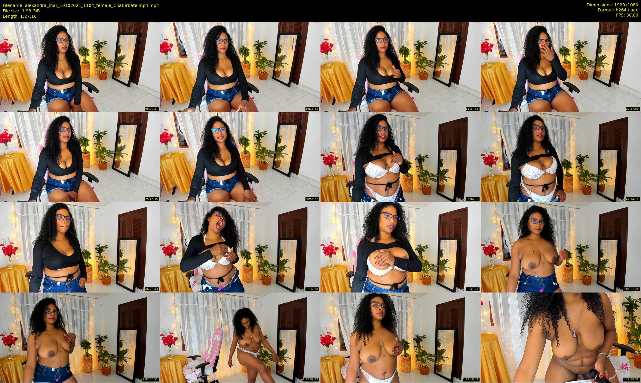 alexandra_mar — 88 minute Chaturbate female cam show recording, 1080p, Oct 10, 2021