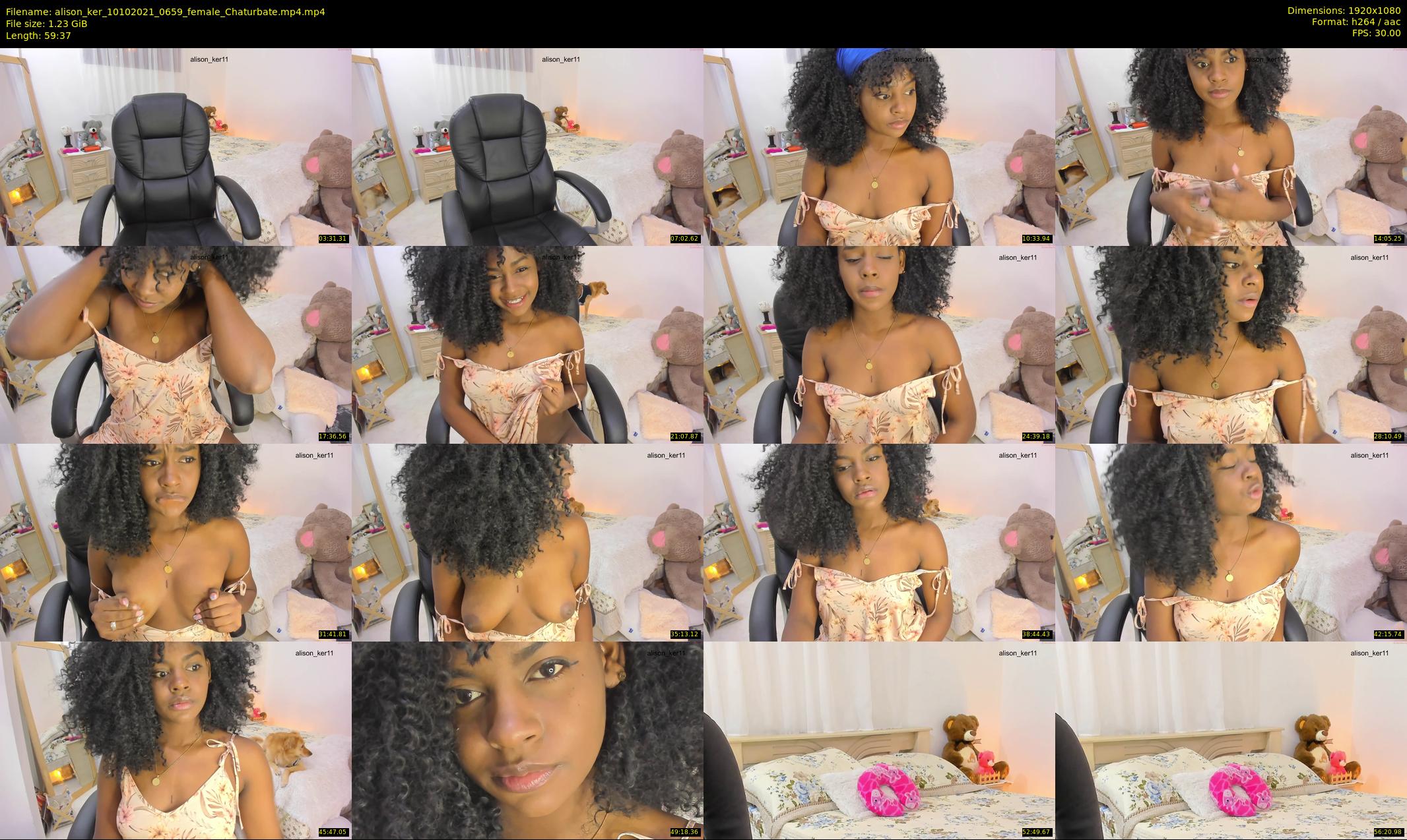 alison_ker — 60 minute Chaturbate female cam show recording, 1080p, Oct 10, 2021