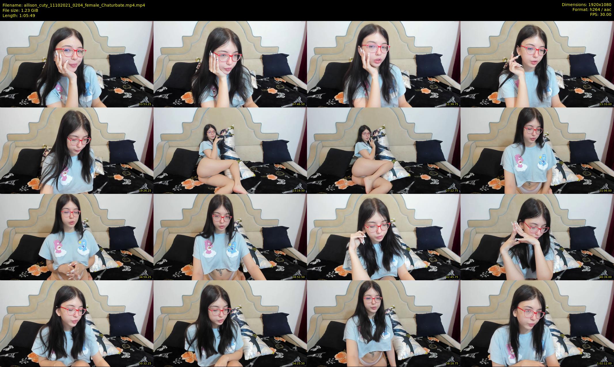 allison_cuty — 66 minute Chaturbate female cam show recording, 1080p, Oct 11, 2021