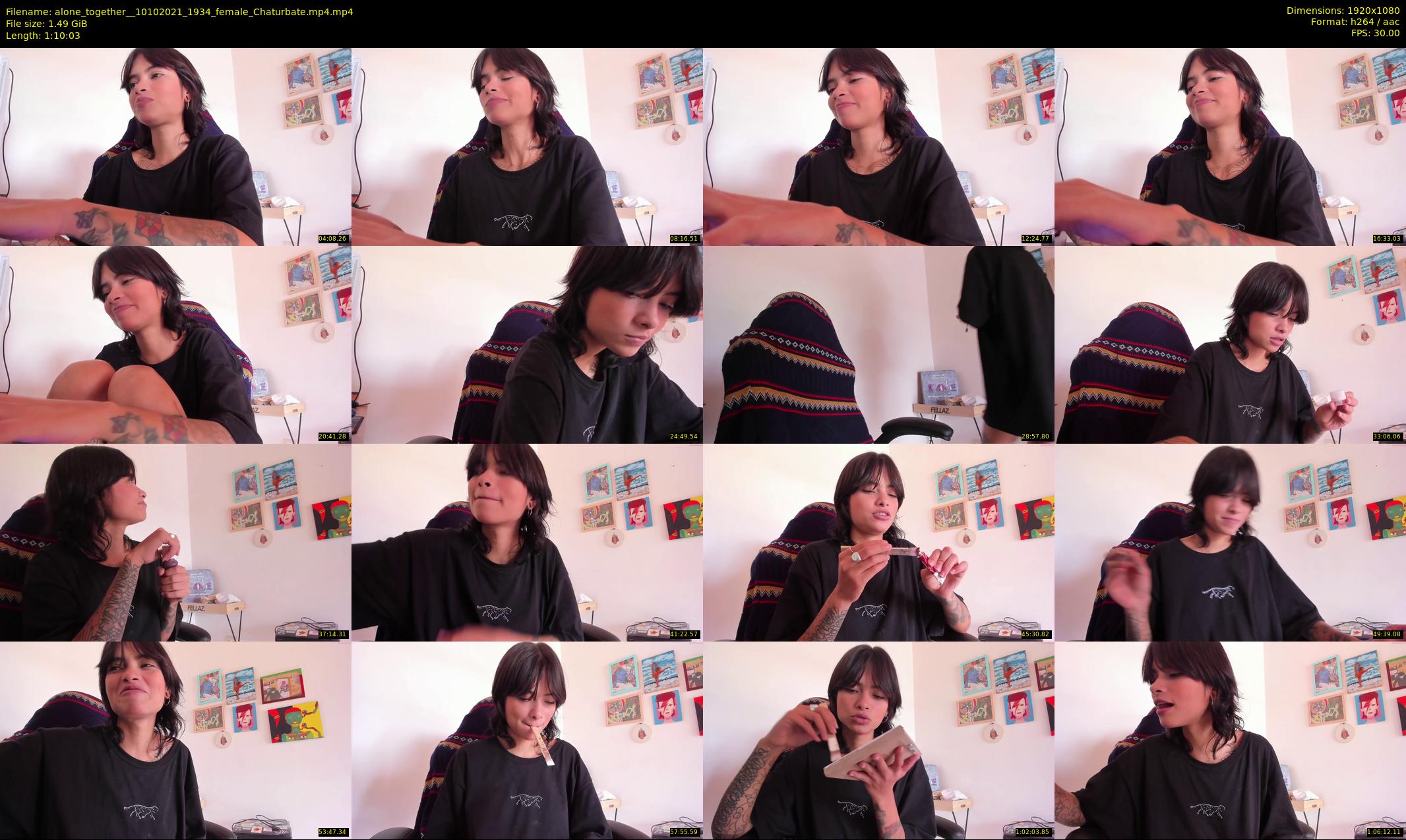 alone_together_ — 71 minute Chaturbate female cam show recording, 1080p, Oct 10, 2021