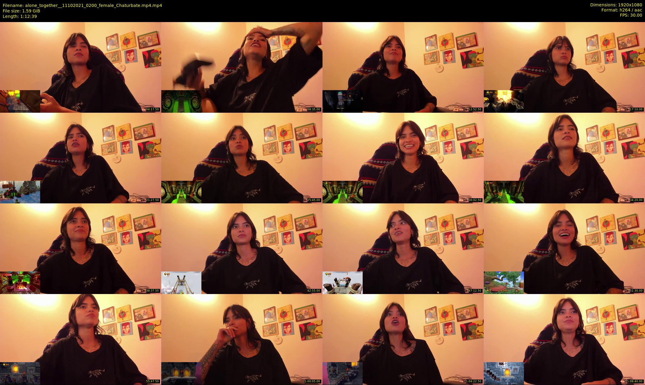 alone_together_ — 73 minute Chaturbate female cam show recording, 1080p, Oct 11, 2021
