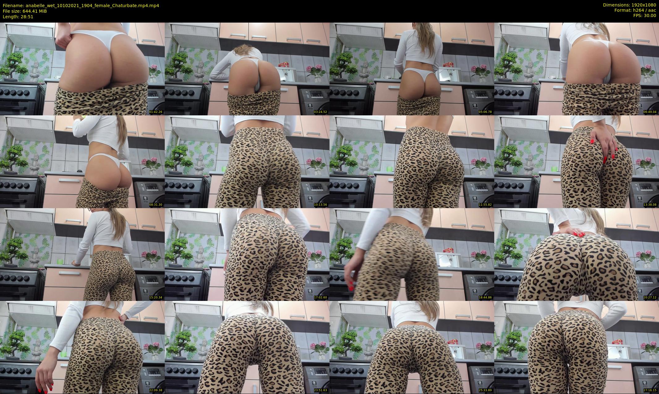 anabelle_wet — 29 minute Chaturbate female cam show recording, 1080p, Oct 10, 2021