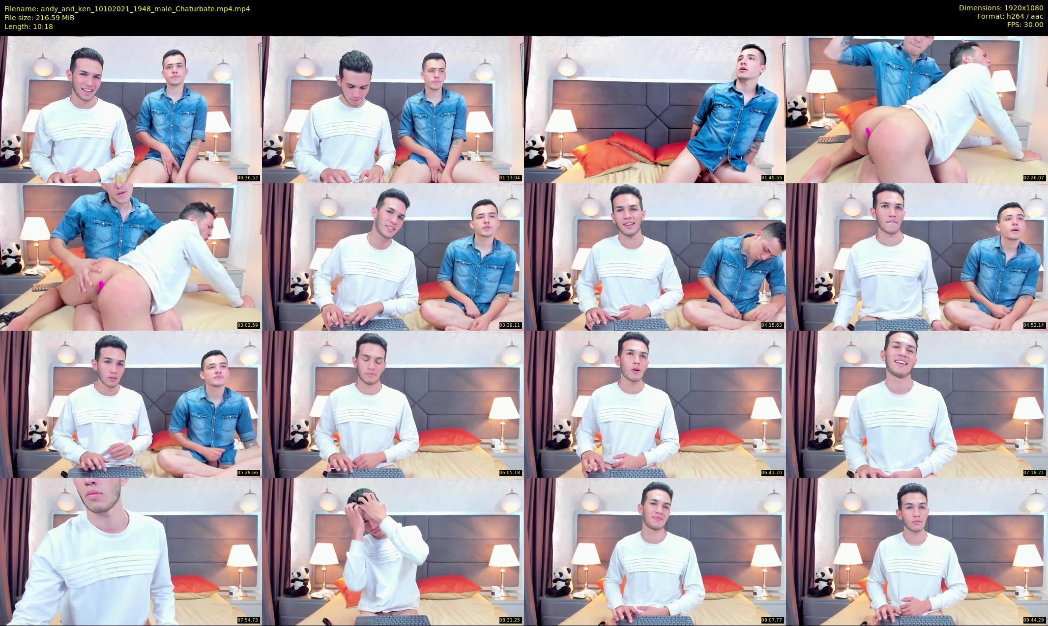 andy_and_ken — 11 minute Chaturbate male cam show recording, 1080p, Oct 10, 2021