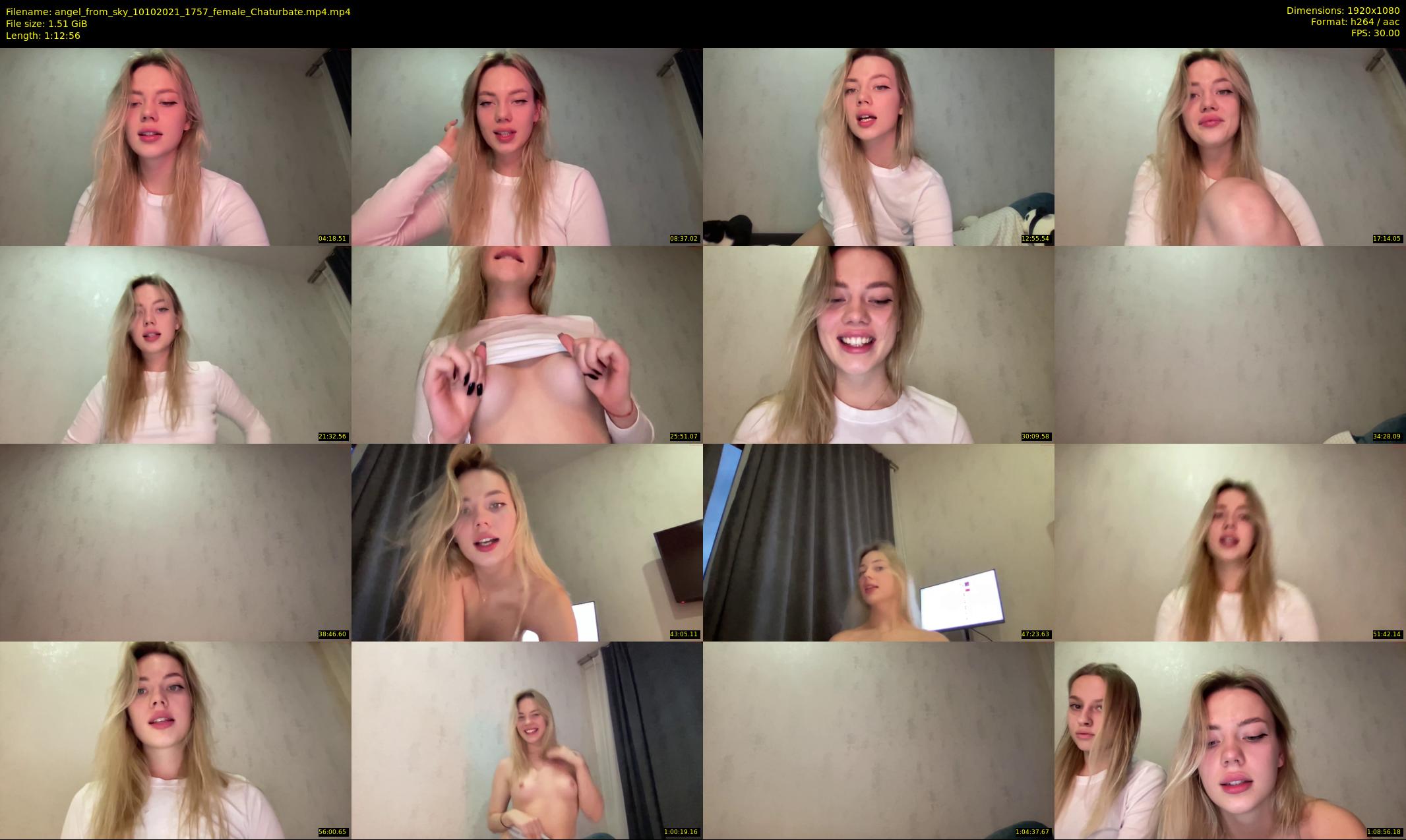 angel_from_sky — 73 minute Chaturbate female cam show recording, 1080p, Oct 10, 2021