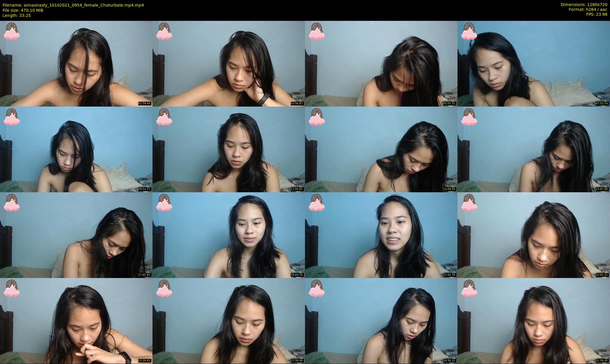 annaxnasty — 34 minute Chaturbate female cam show recording, 720p, Oct 10, 2021