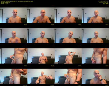 baldyboyy — 83 minute Chaturbate male cam show recording, 480p, Oct 10, 2021