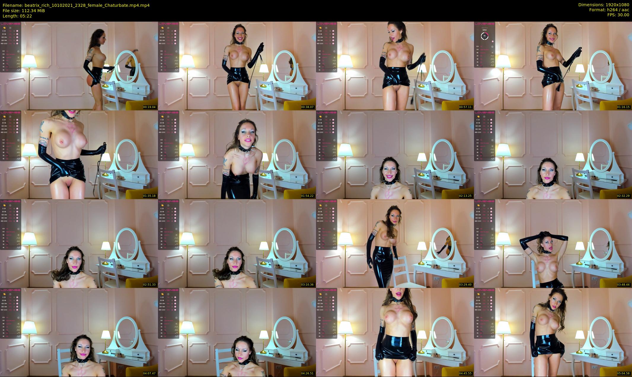 beatrix_rich — 6 minute Chaturbate female cam show recording, 1080p, Oct 10, 2021
