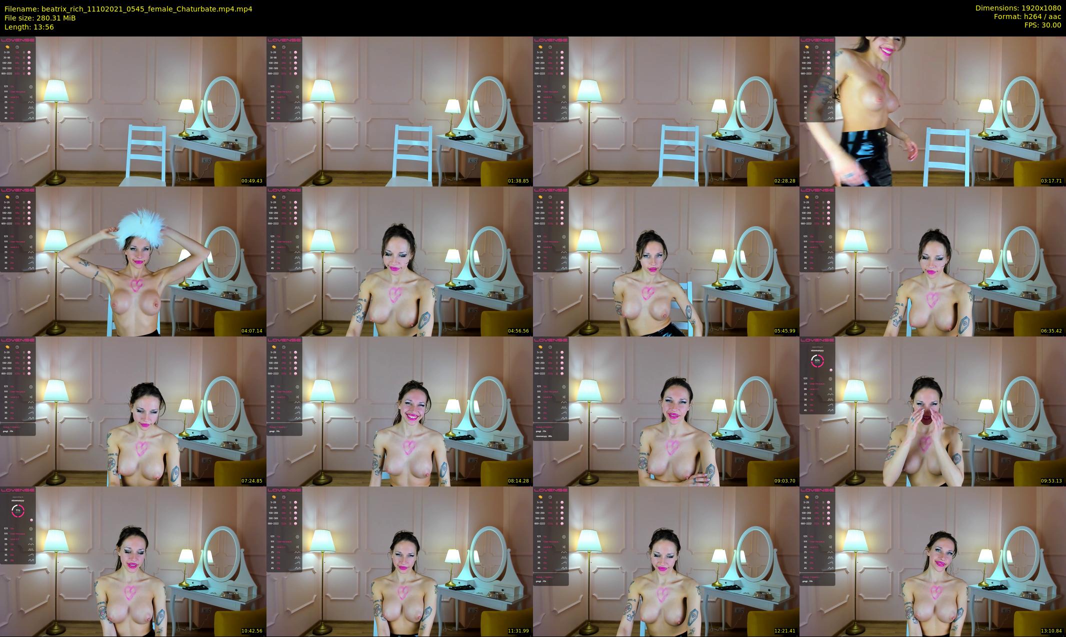 beatrix_rich — 14 minute Chaturbate female cam show recording, 1080p, Oct 11, 2021