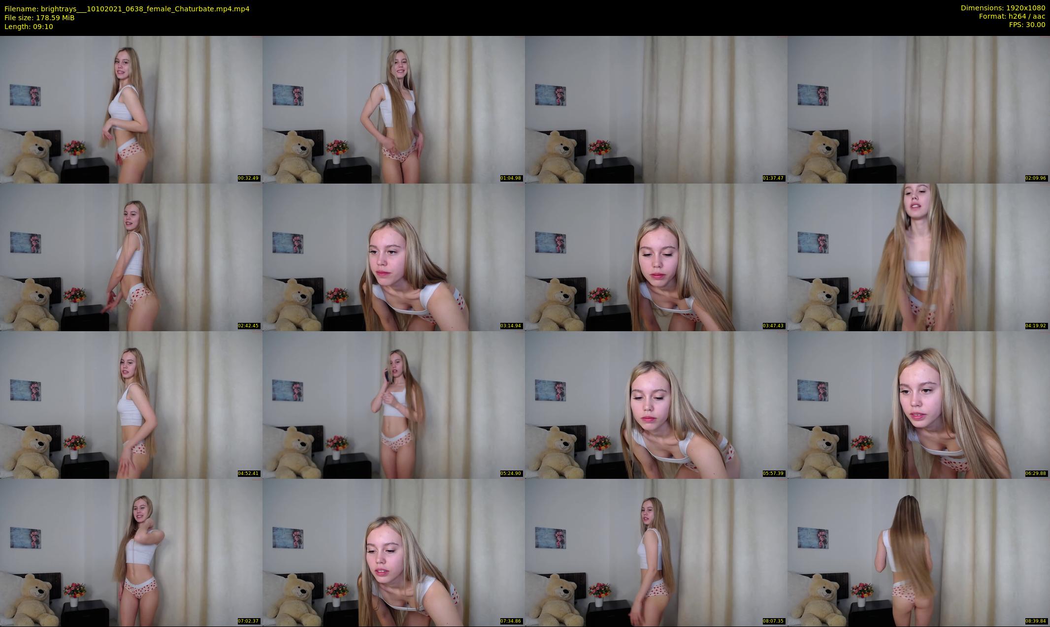 brightrays__ — 10 minute Chaturbate female cam show recording, 1080p, Oct 10, 2021
