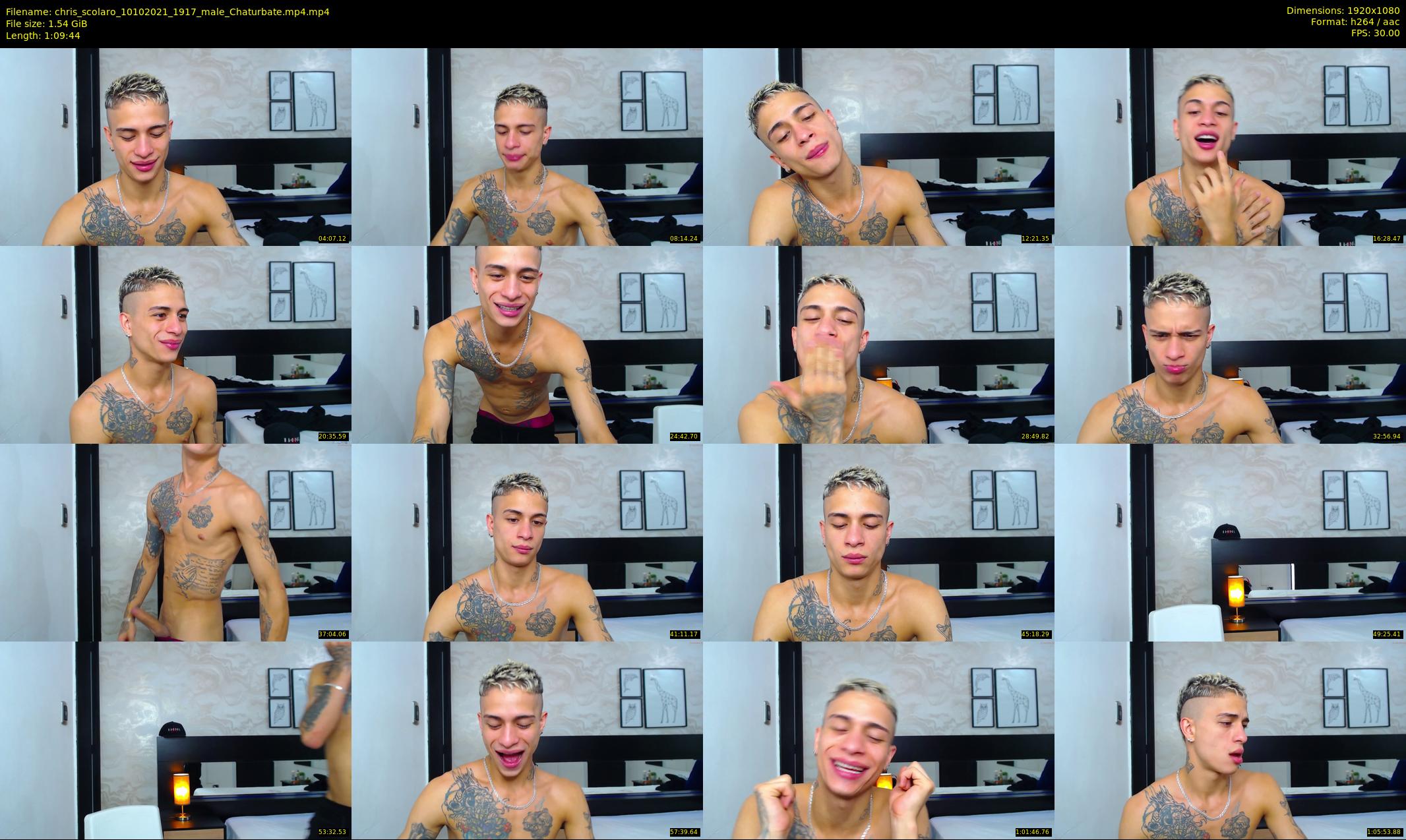 chris_scolaro — 70 minute Chaturbate male cam show recording, 1080p, Oct 10, 2021