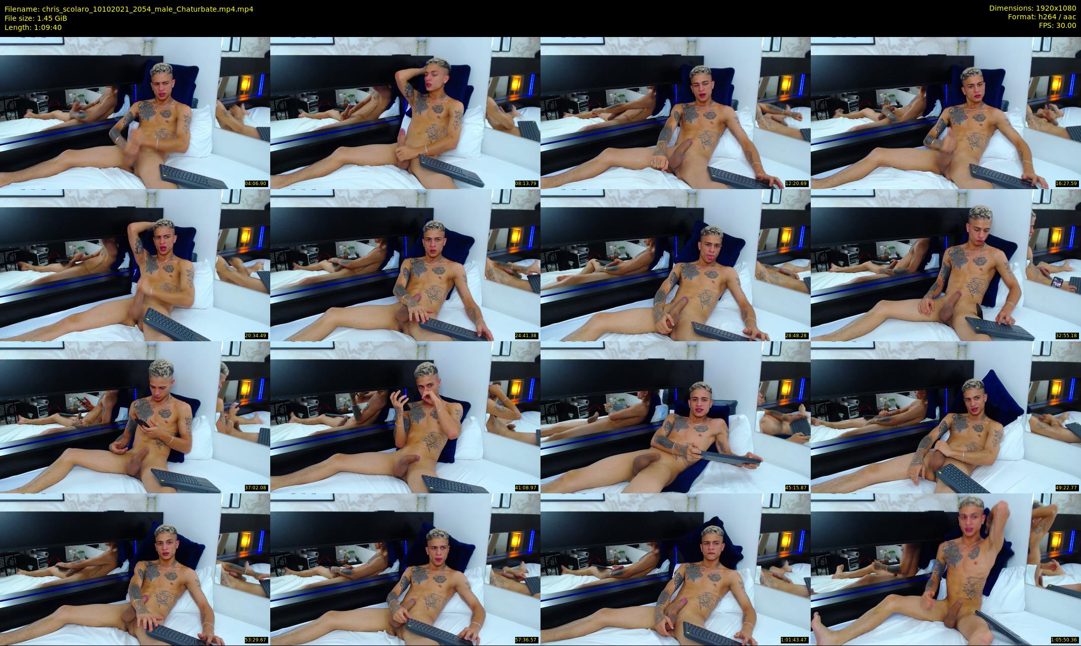 chris_scolaro — 70 minute Chaturbate male cam show recording, 1080p, Oct 10, 2021