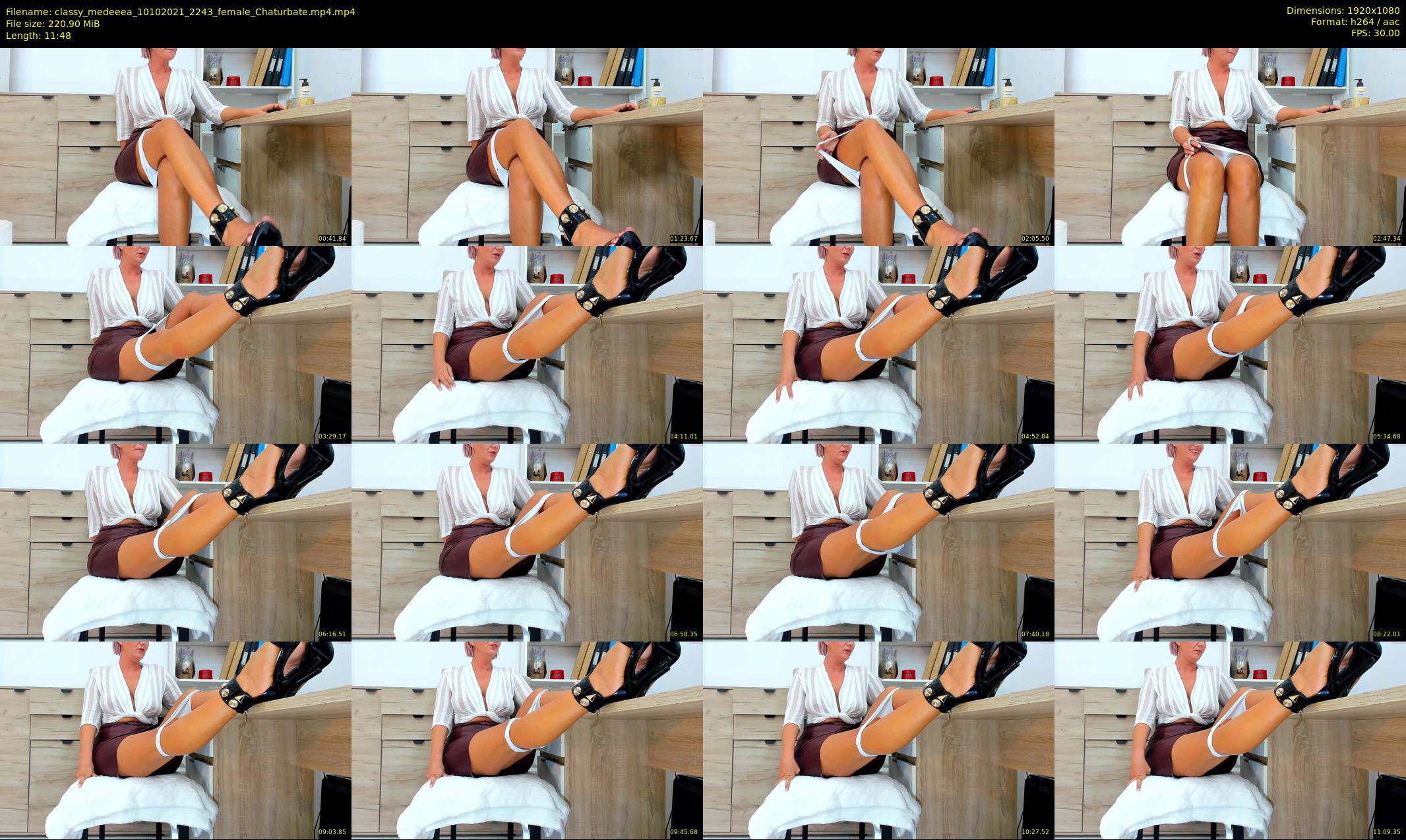 classy_medeeea — 12 minute Chaturbate female cam show recording, 1080p, Oct 10, 2021
