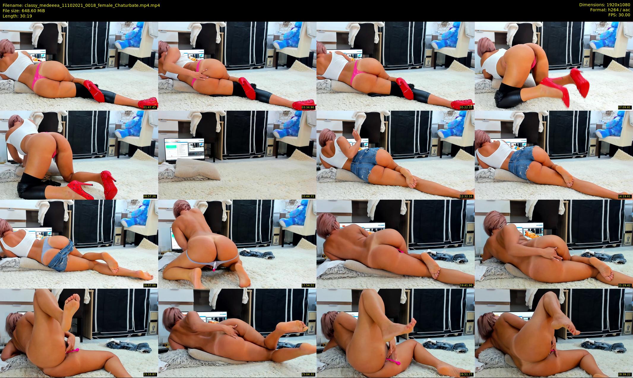 classy_medeeea — 31 minute Chaturbate female cam show recording, 1080p, Oct 11, 2021