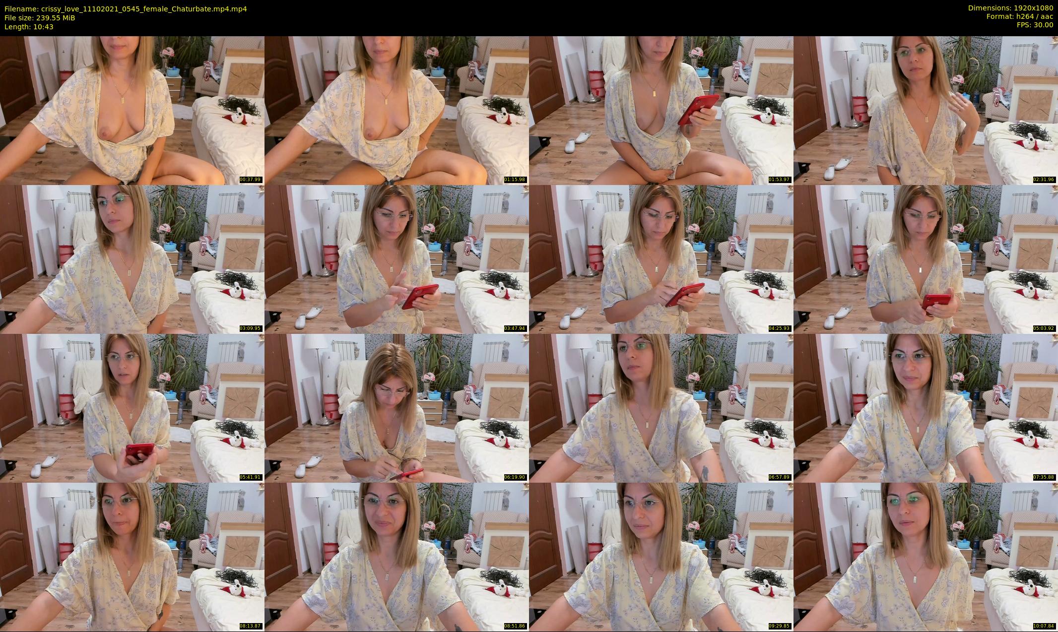 crissy_love — 11 minute Chaturbate female cam show recording, 1080p, Oct 11, 2021