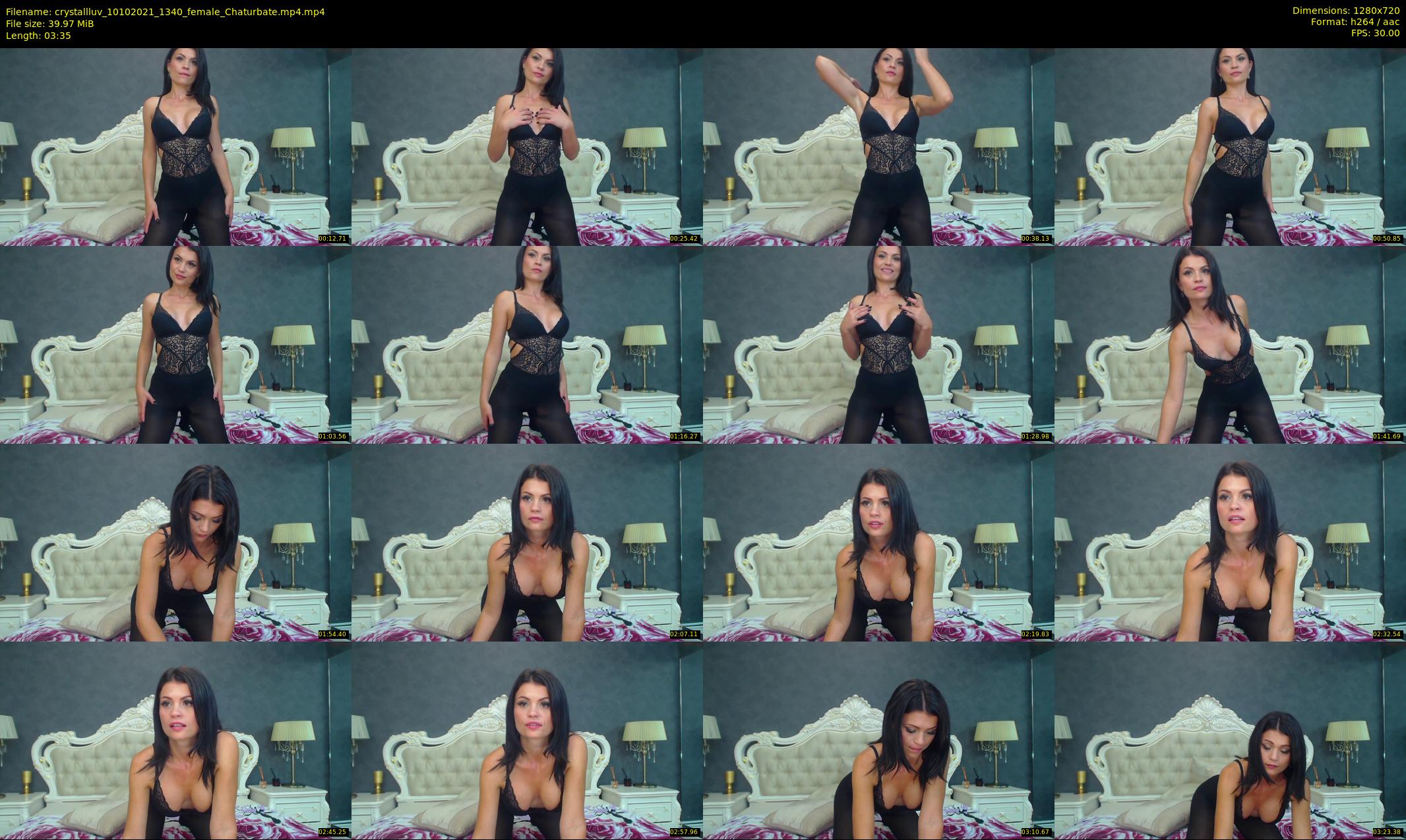 crystallluv — 4 minute Chaturbate female cam show recording, 720p, Oct 10, 2021