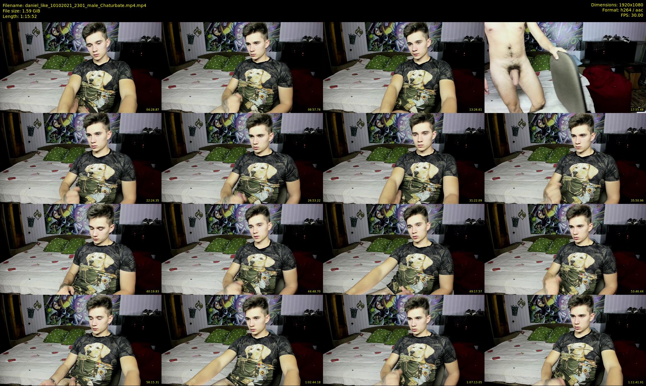 daniel_like — 76 minute Chaturbate male cam show recording, 1080p, Oct 10, 2021