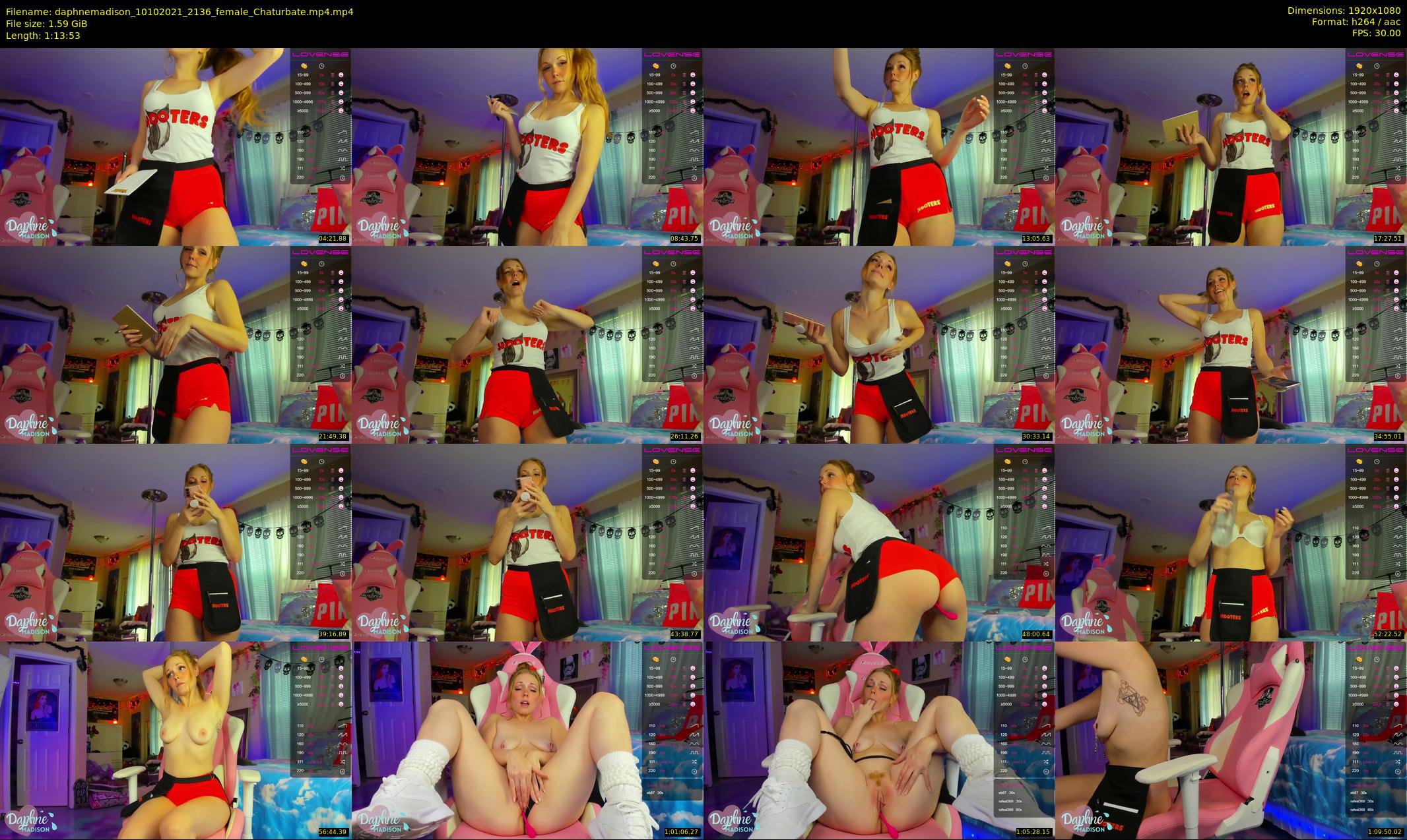 daphnemadison — 74 minute Chaturbate couple cam show recording, 1080p, Oct 10, 2021