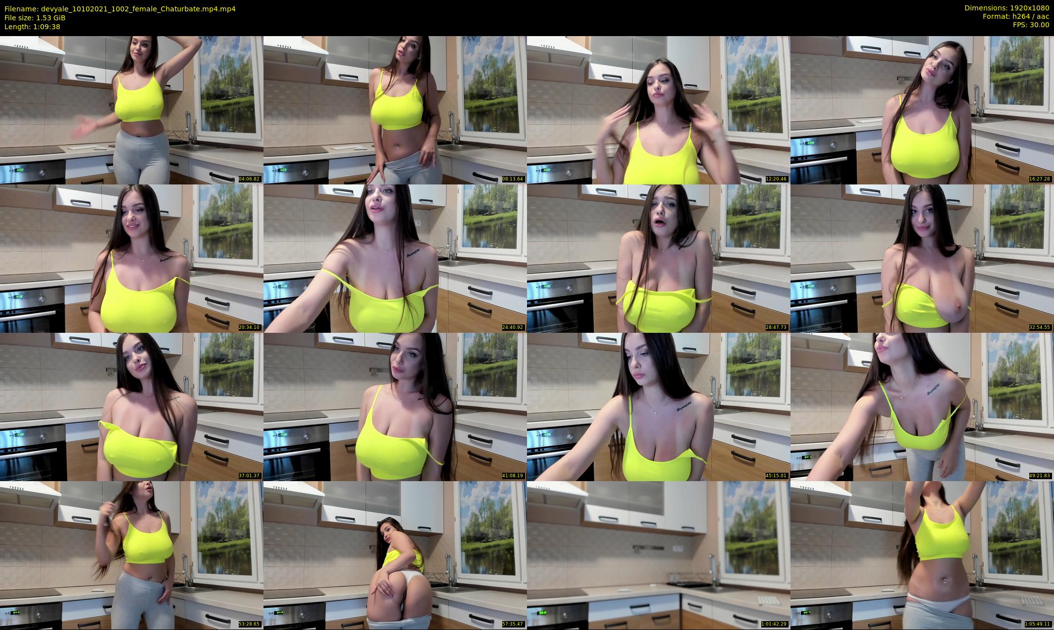 devyale — 70 minute Chaturbate female cam show recording, 1080p, Oct 10, 2021
