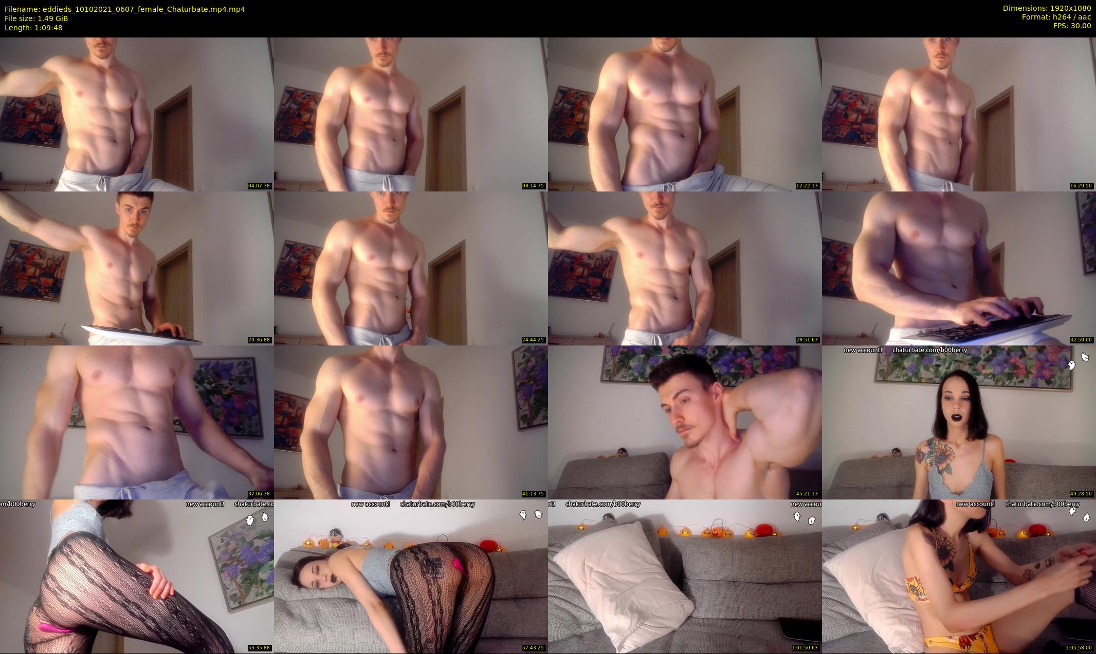 eddieds — 70 minute Chaturbate male cam show recording, 1080p, Oct 10, 2021
