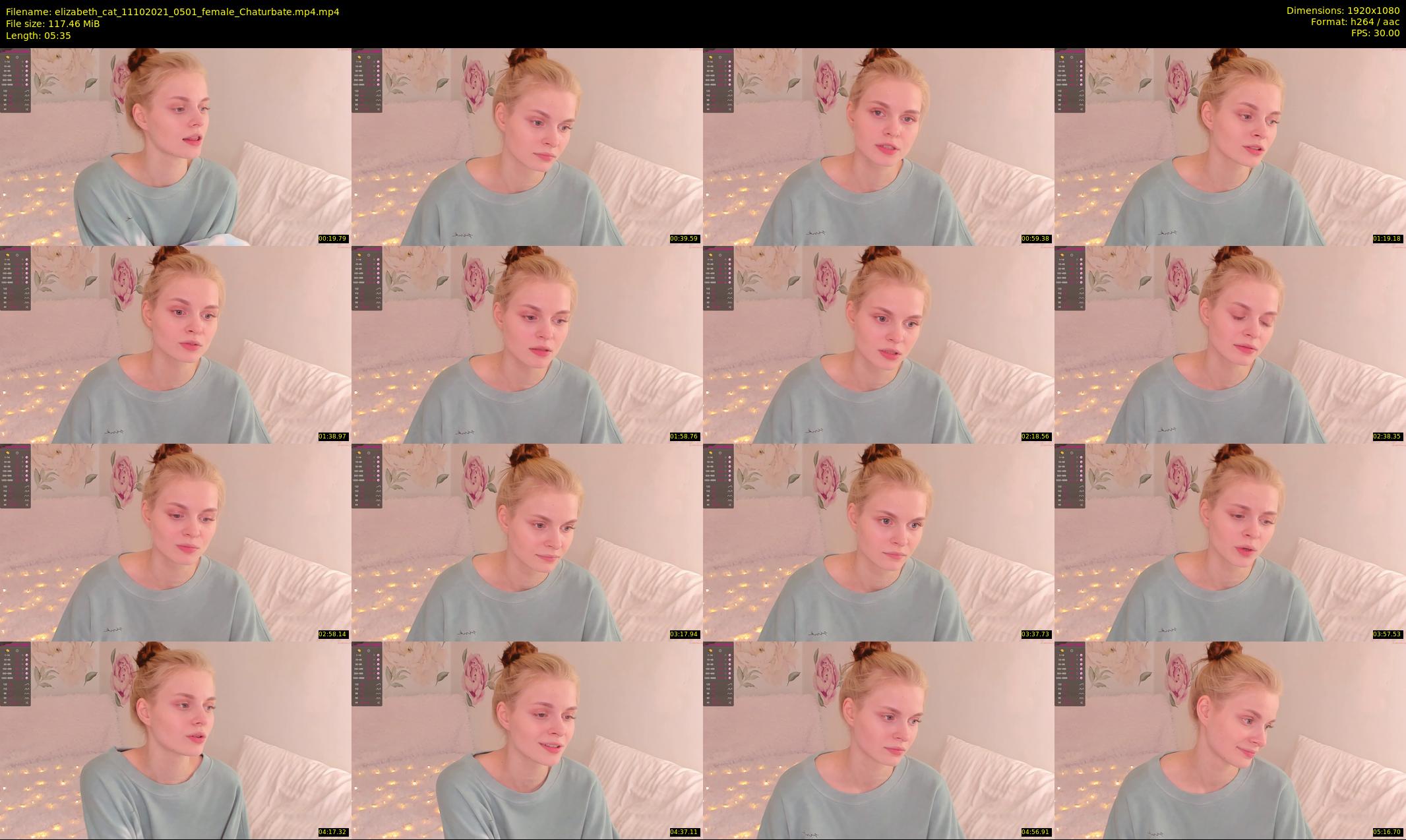 elizabeth_cat — 6 minute Chaturbate female cam show recording, 1080p, Oct 11, 2021