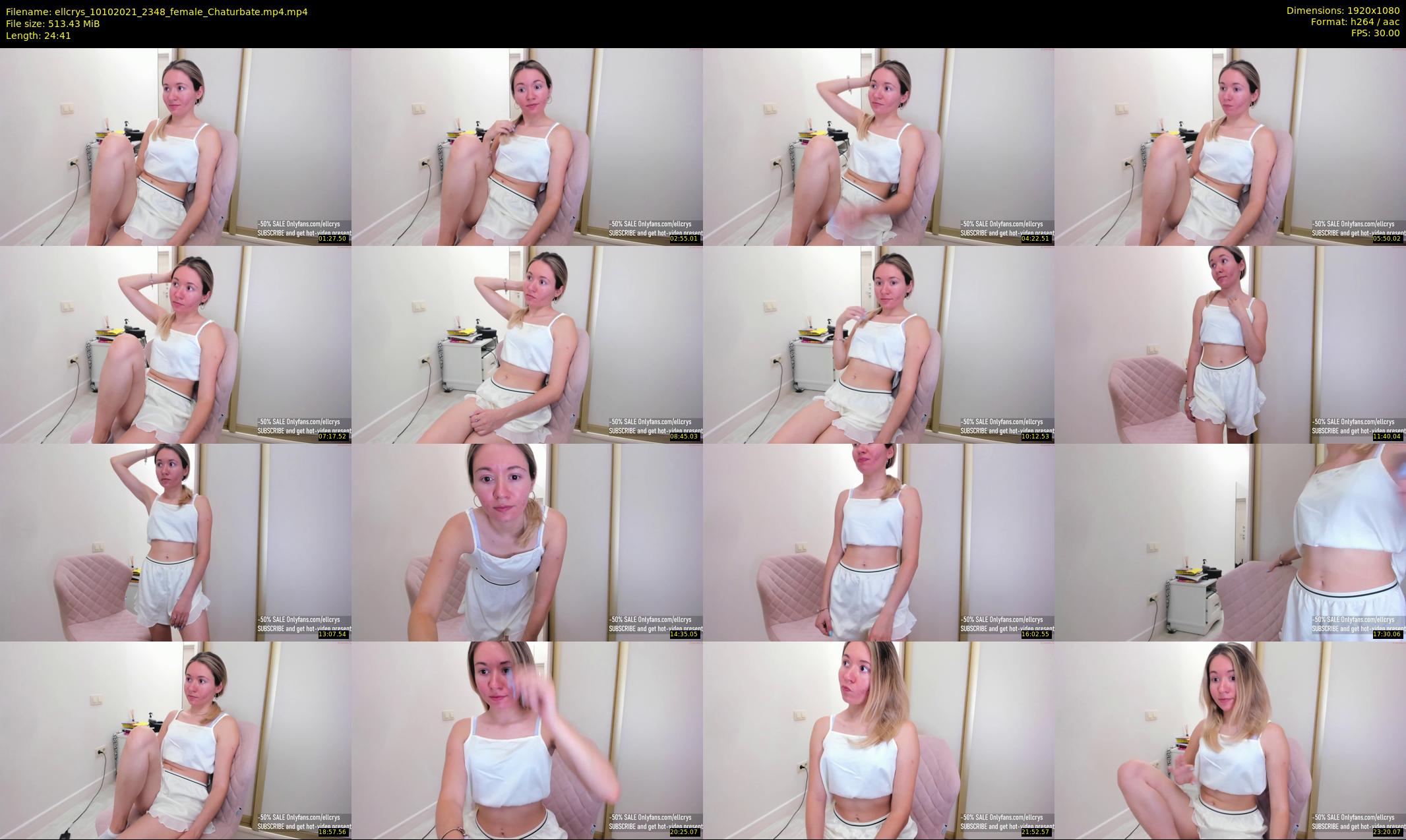 ellcrys — 25 minute Chaturbate couple cam show recording, 1080p, Oct 10, 2021