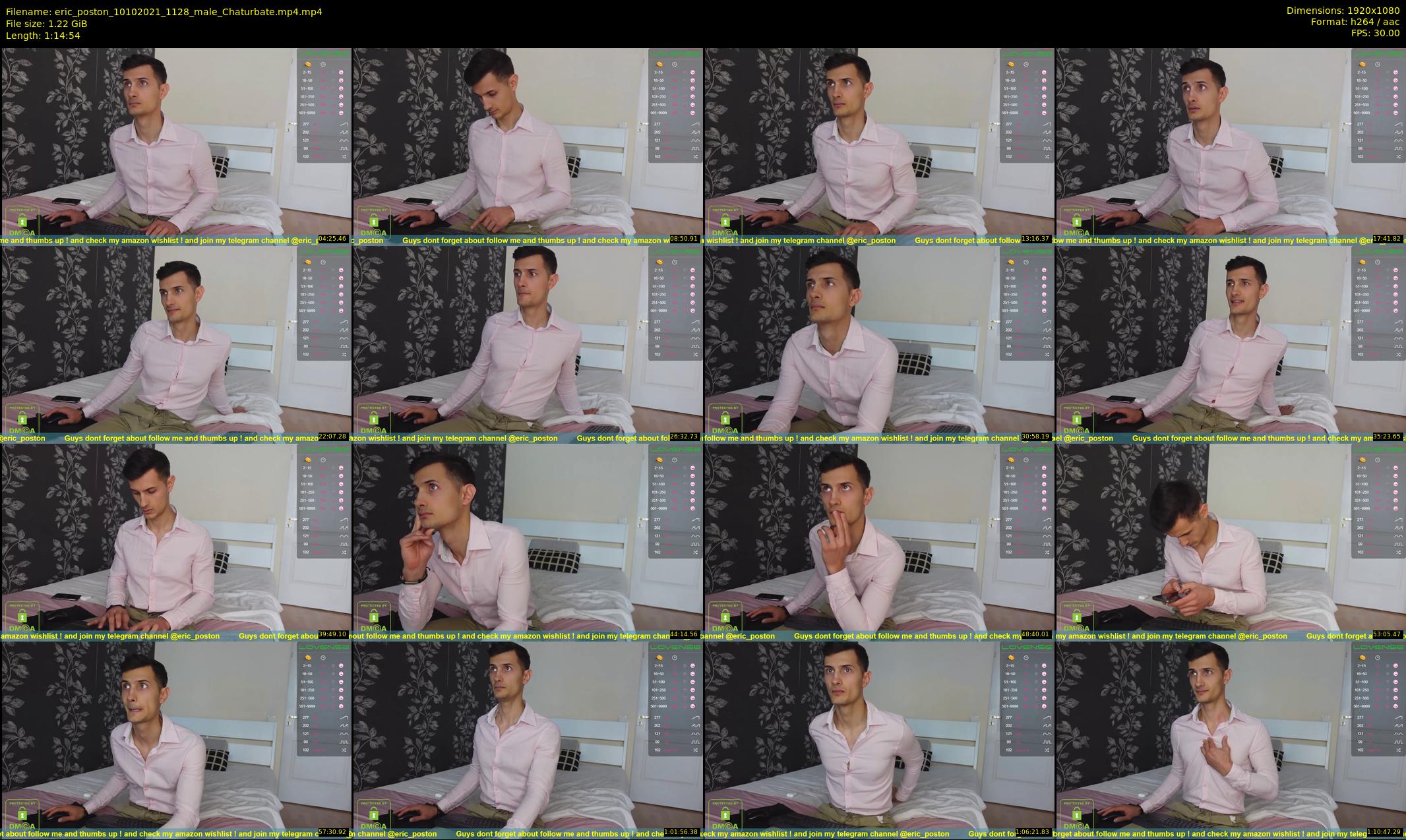 eric_poston — 75 minute Chaturbate male cam show recording, 1080p, Oct 10, 2021