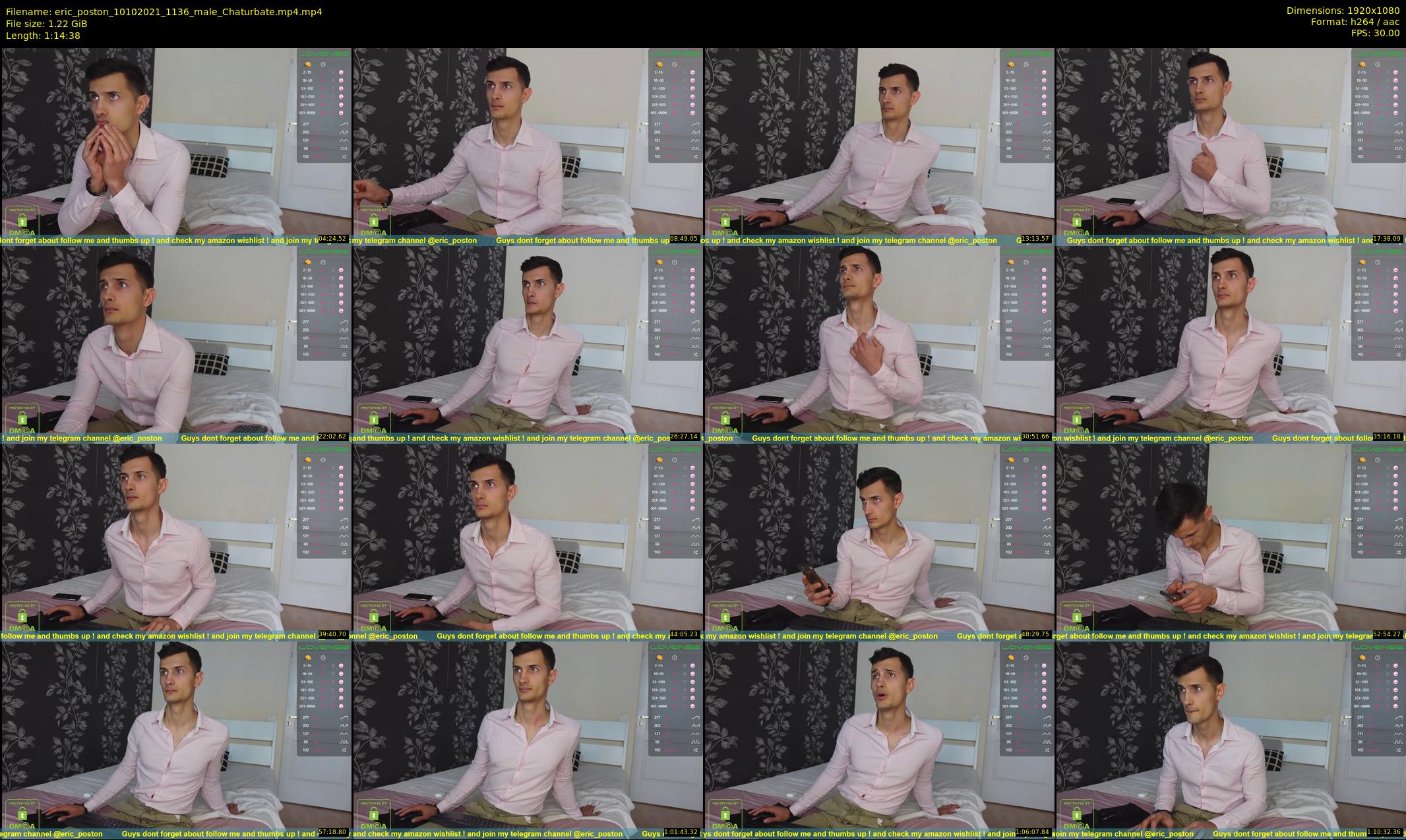 eric_poston — 75 minute Chaturbate male cam show recording, 1080p, Oct 10, 2021