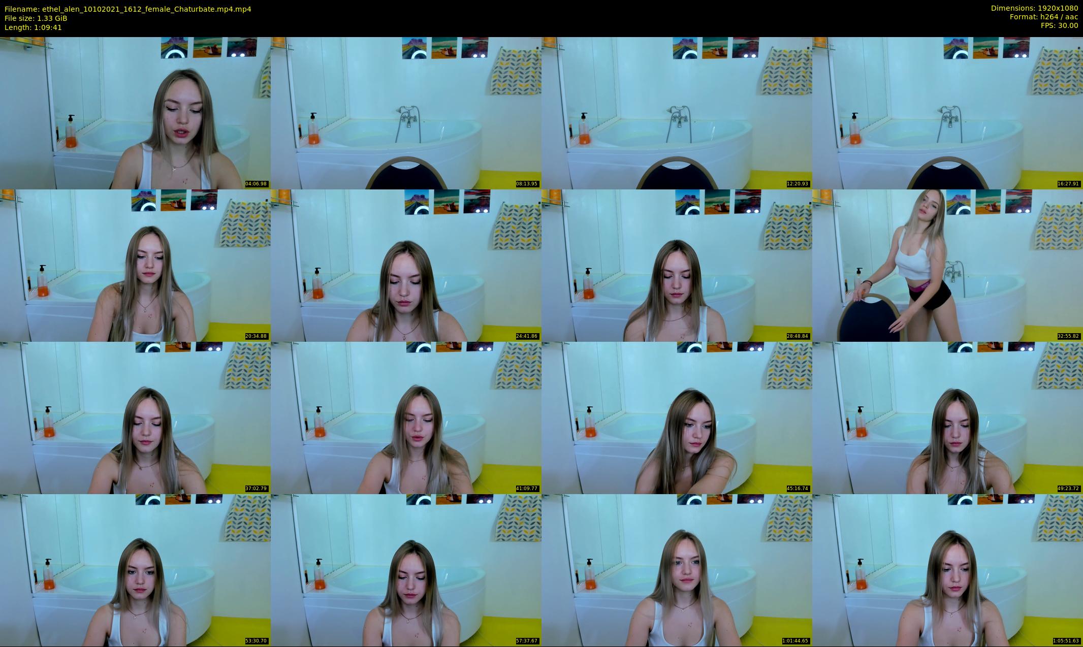 ethel_alen — 70 minute Chaturbate female cam show recording, 1080p, Oct 10, 2021