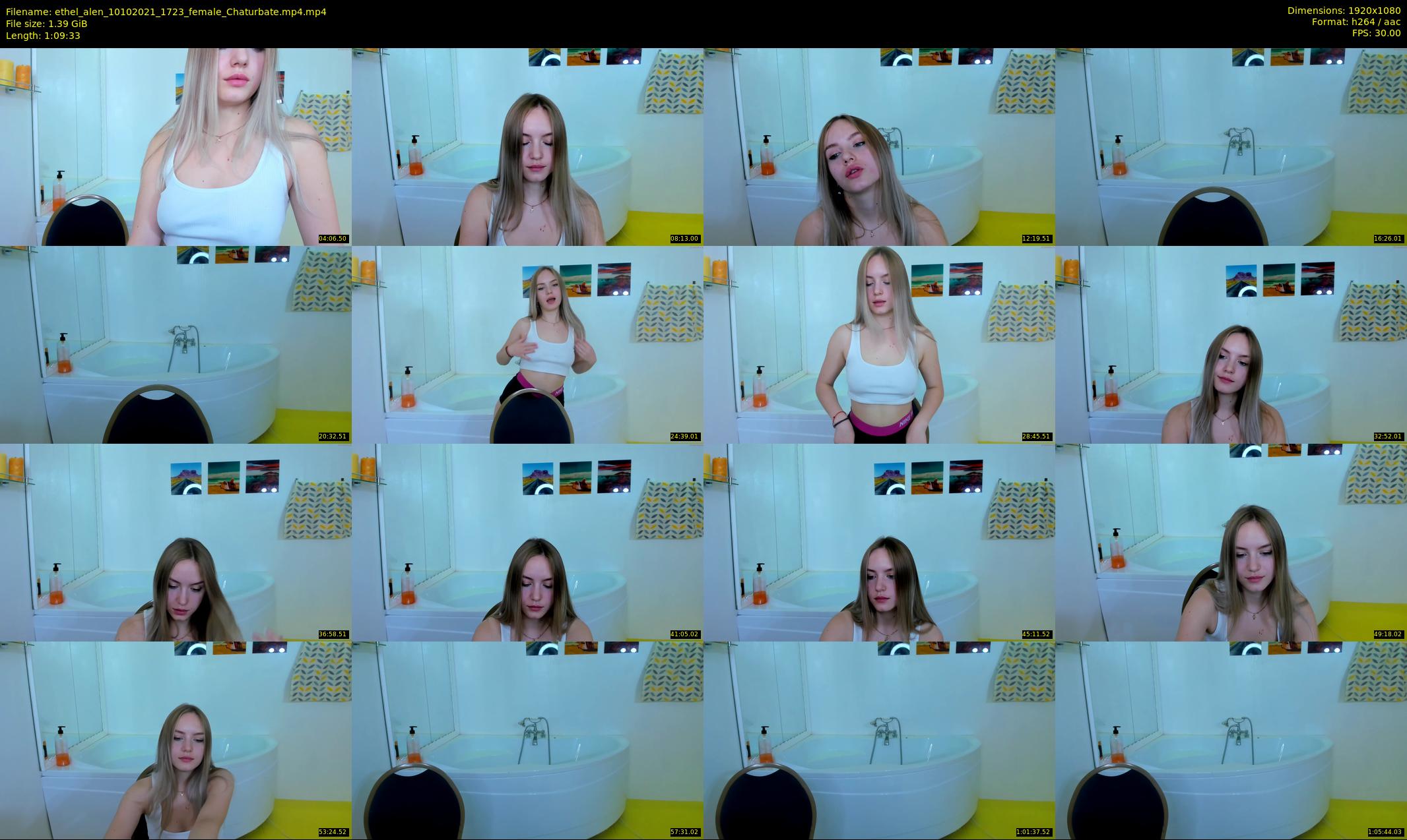ethel_alen — 70 minute Chaturbate female cam show recording, 1080p, Oct 10, 2021