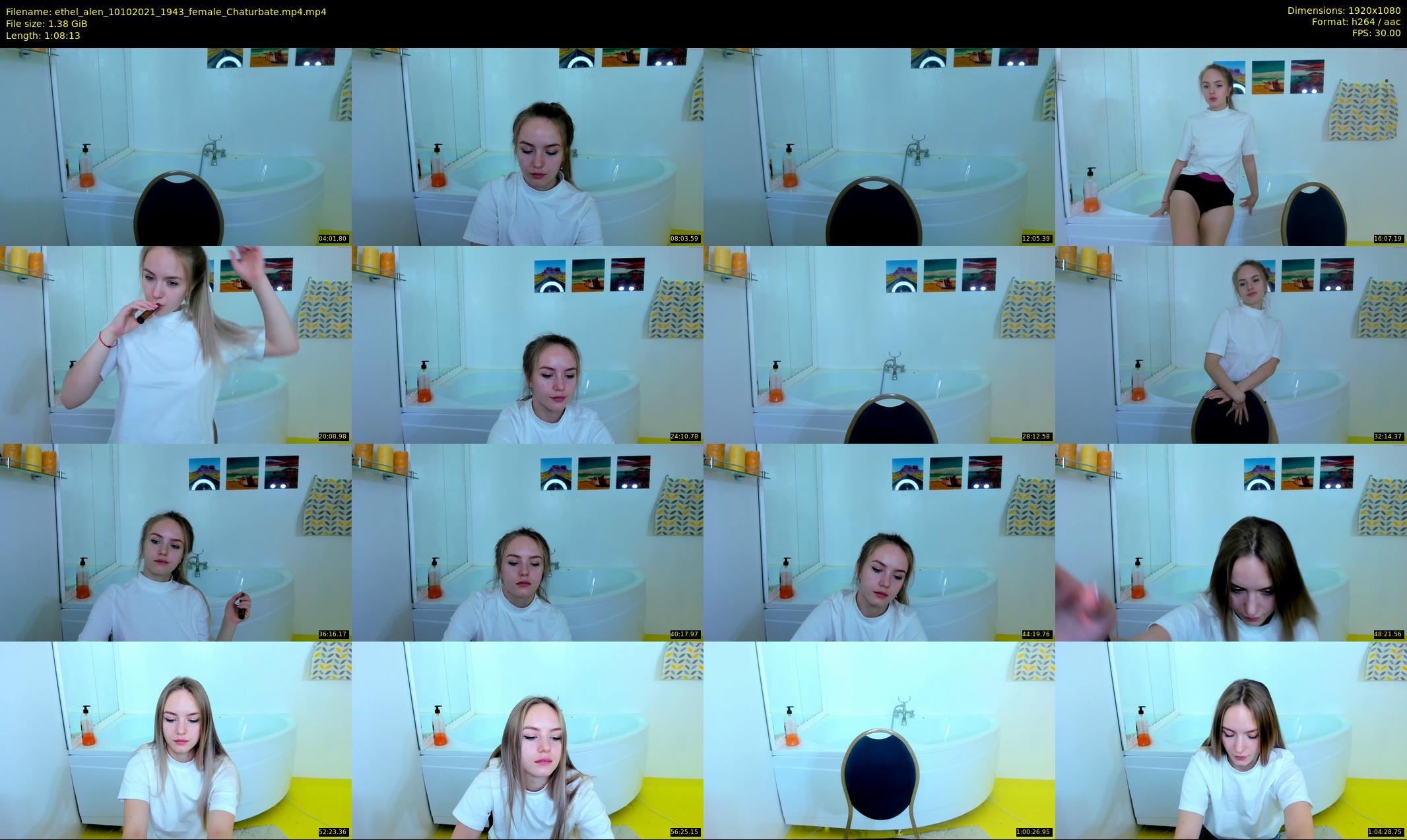 ethel_alen — 69 minute Chaturbate female cam show recording, 1080p, Oct 10, 2021