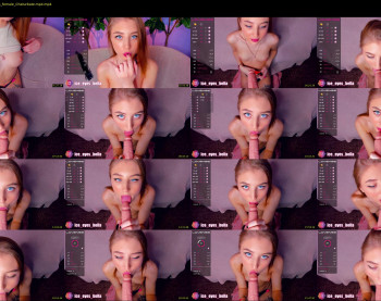 evalanis — 25 minute Chaturbate couple cam show recording, 1080p, Oct 10, 2021
