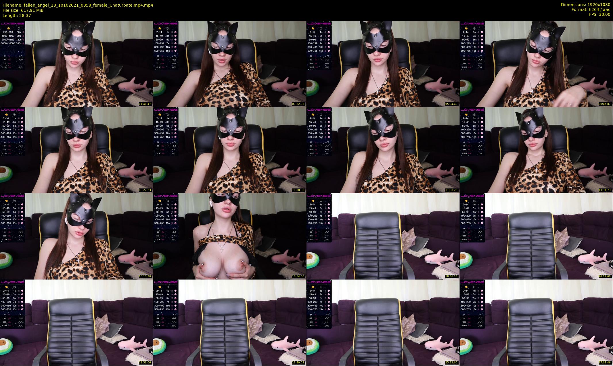fallen_angel_18 — 29 minute Chaturbate female cam show recording, 1080p, Oct 10, 2021