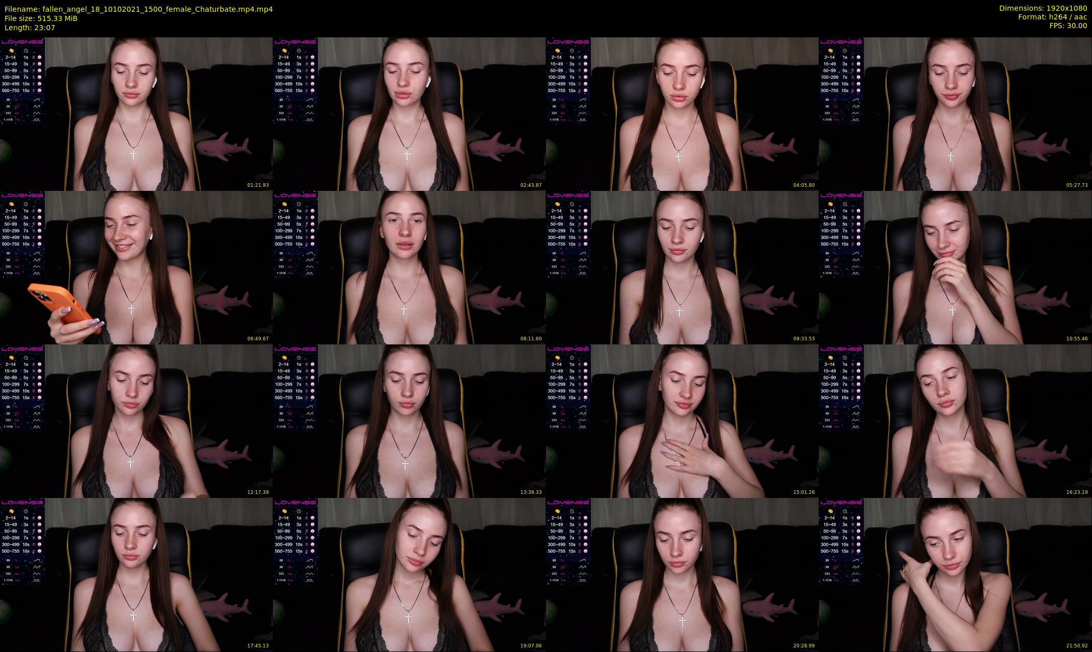 fallen_angel_18 — 24 minute Chaturbate female cam show recording, 1080p, Oct 10, 2021