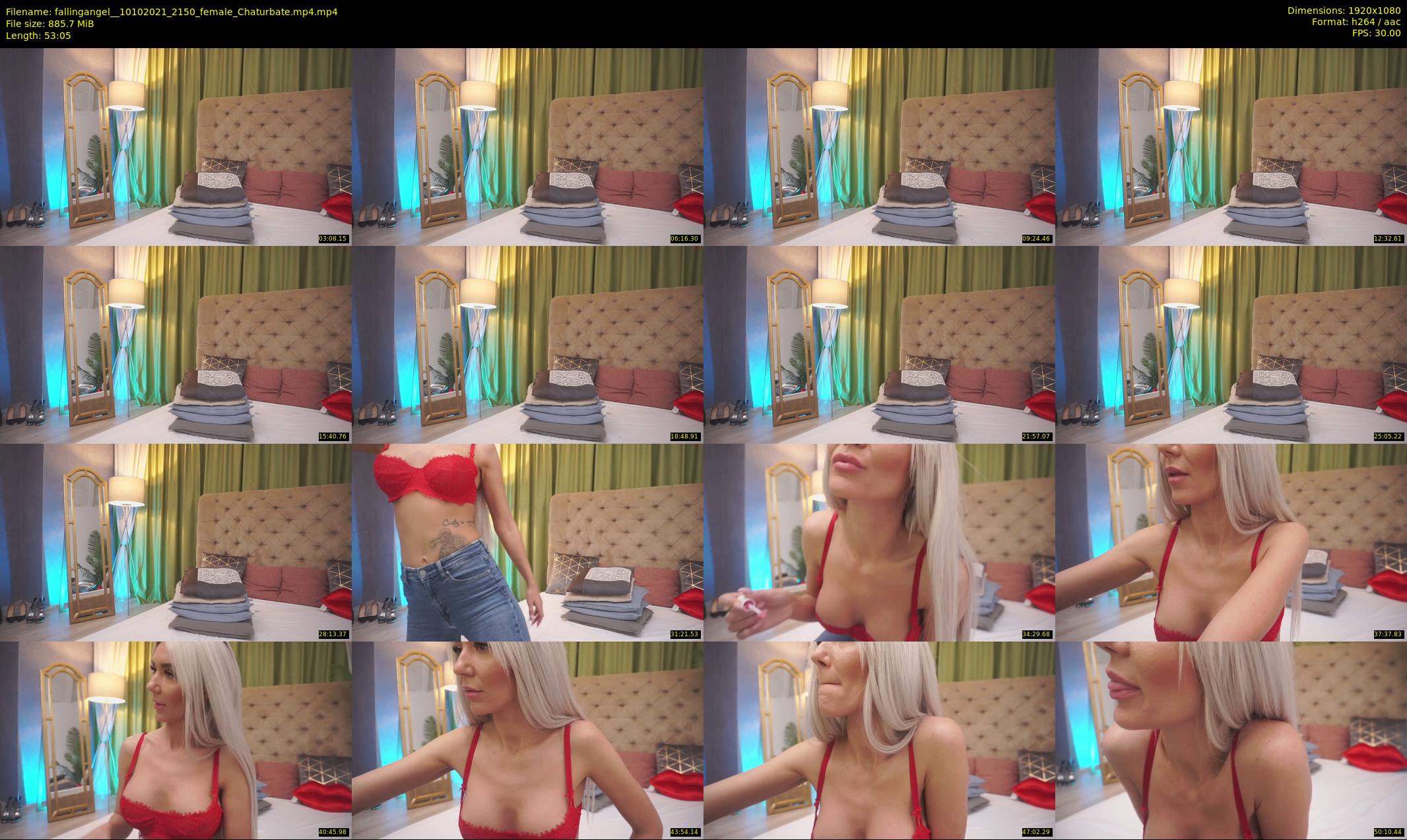 fallingangel_ — 54 minute Chaturbate female cam show recording, 1080p, Oct 10, 2021
