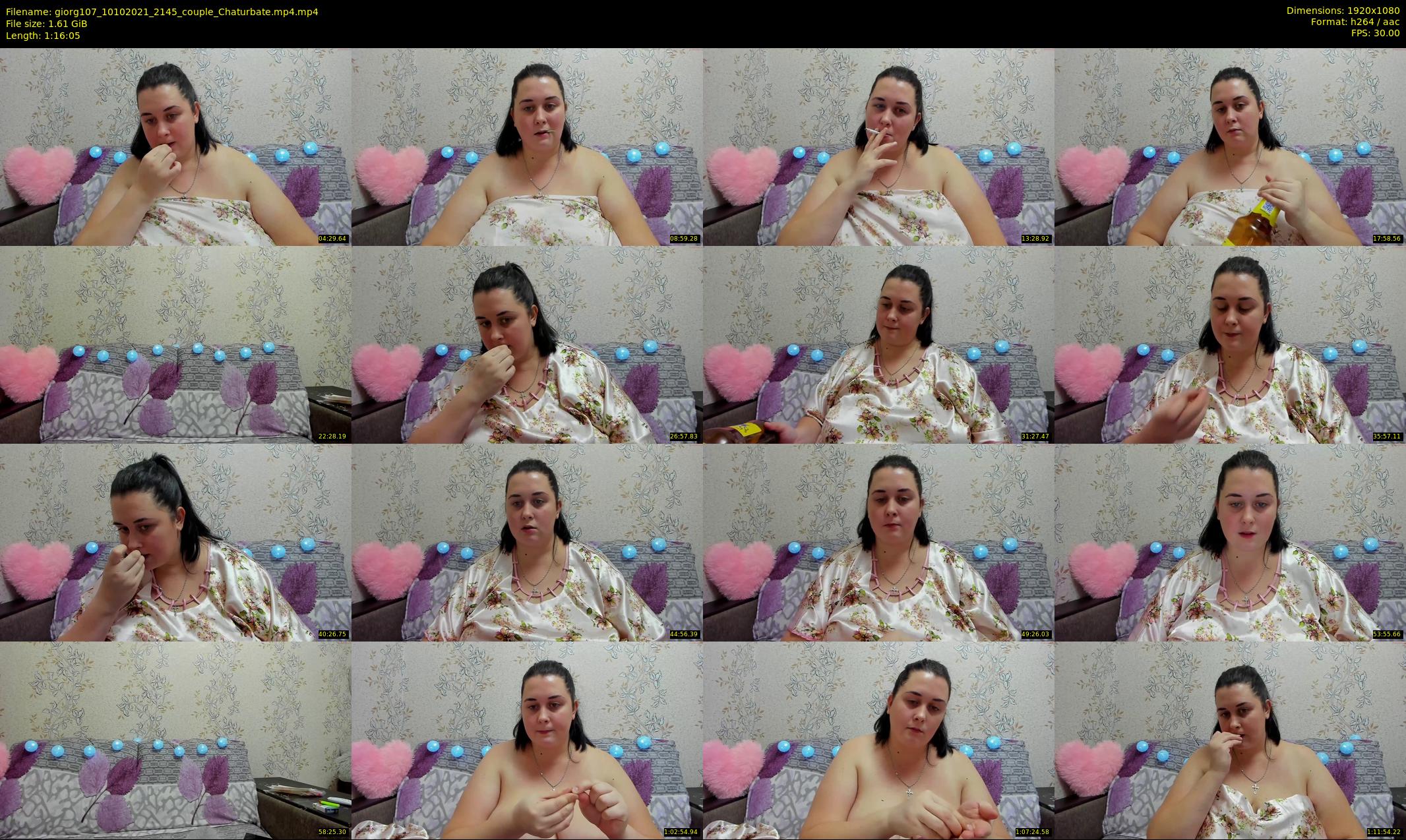 giorg107 — 77 minute Chaturbate couple cam show recording, 1080p, Oct 10, 2021