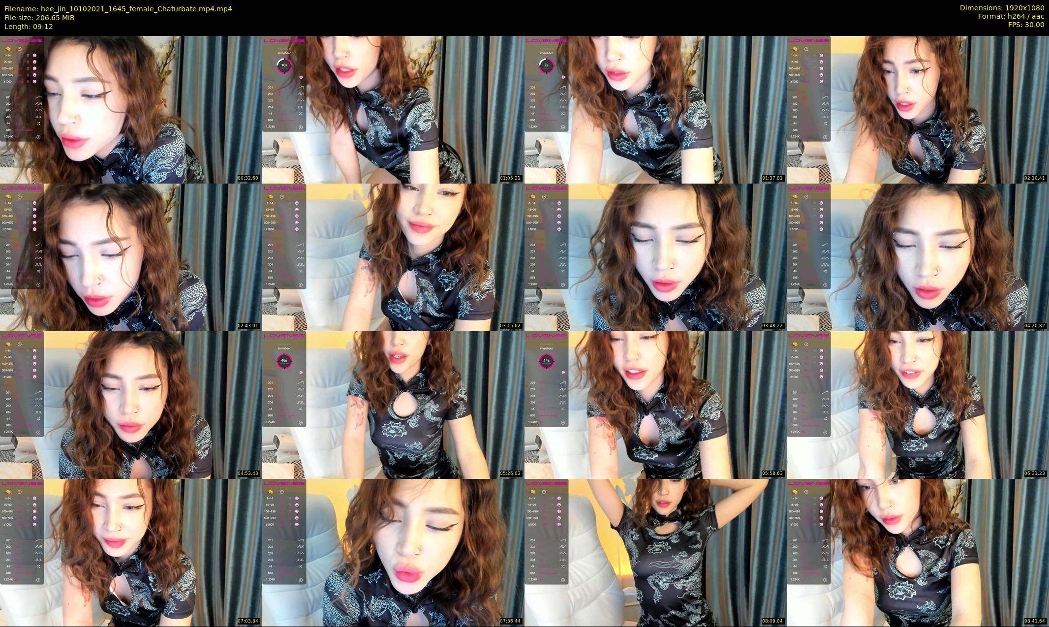 hee_jin — 10 minute Chaturbate female cam show recording, 1080p, Oct 10, 2021