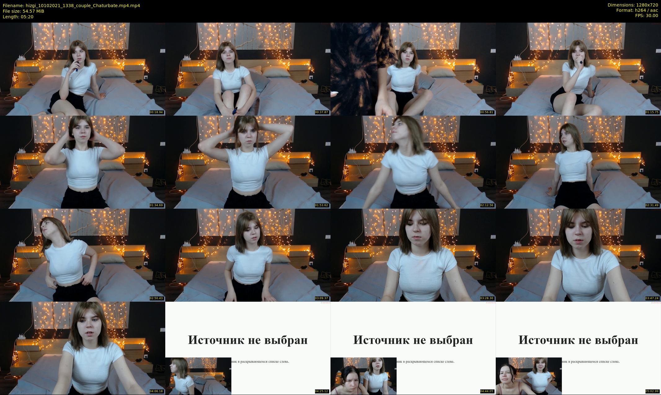 hizgi — 6 minute Chaturbate couple cam show recording, 720p, Oct 10, 2021