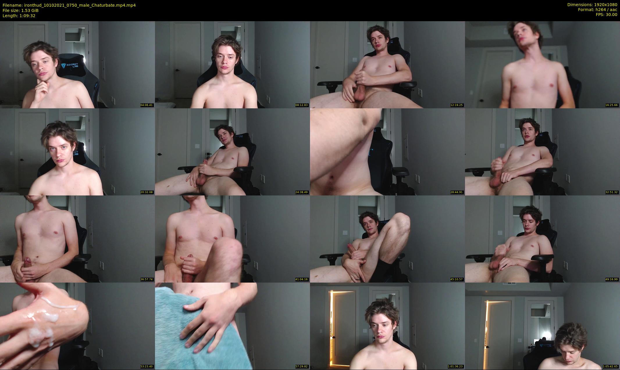 ironthud — 70 minute Chaturbate male cam show recording, 1080p, Oct 10, 2021