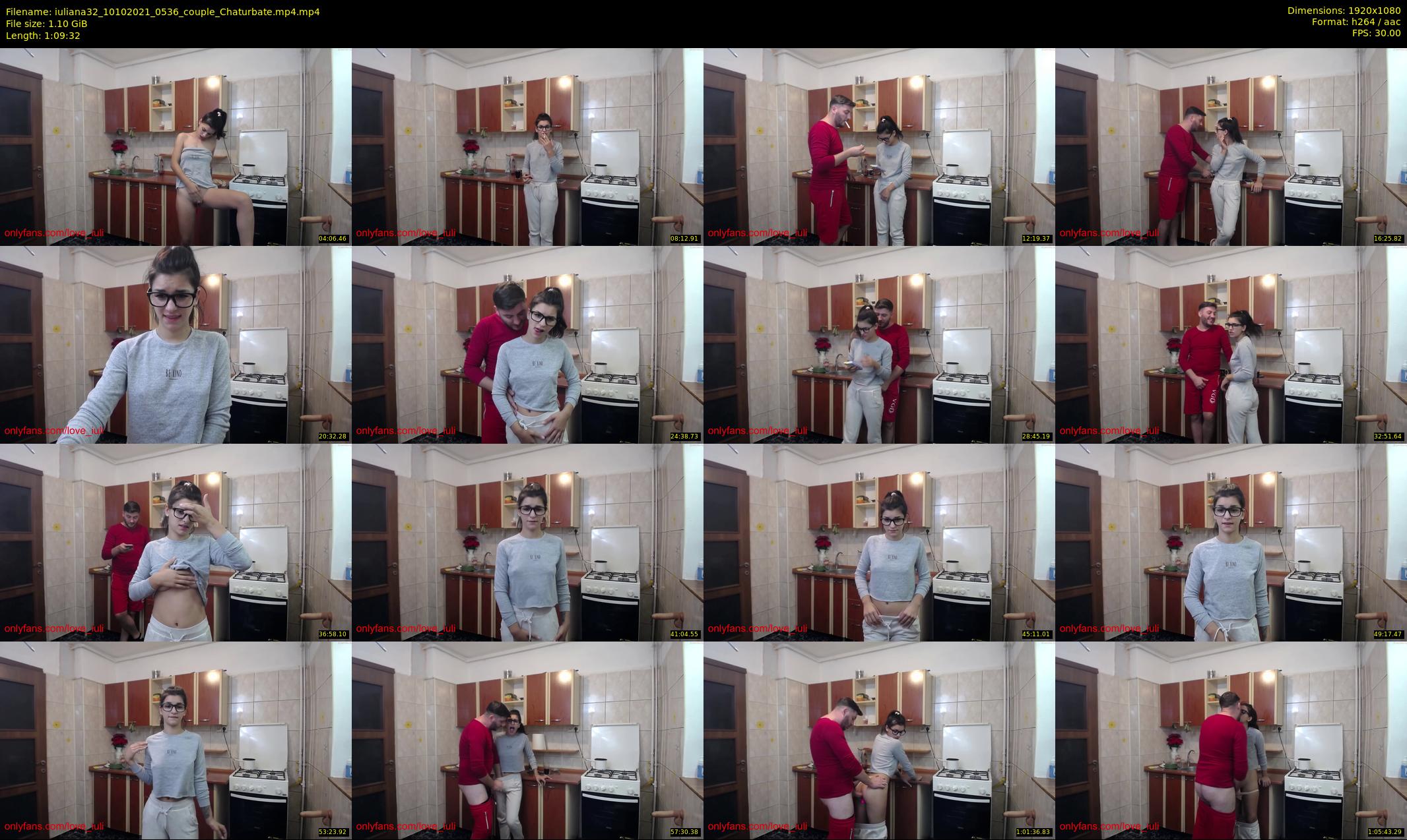iuliana32 — 70 minute Chaturbate couple cam show recording, 1080p, Oct 10, 2021
