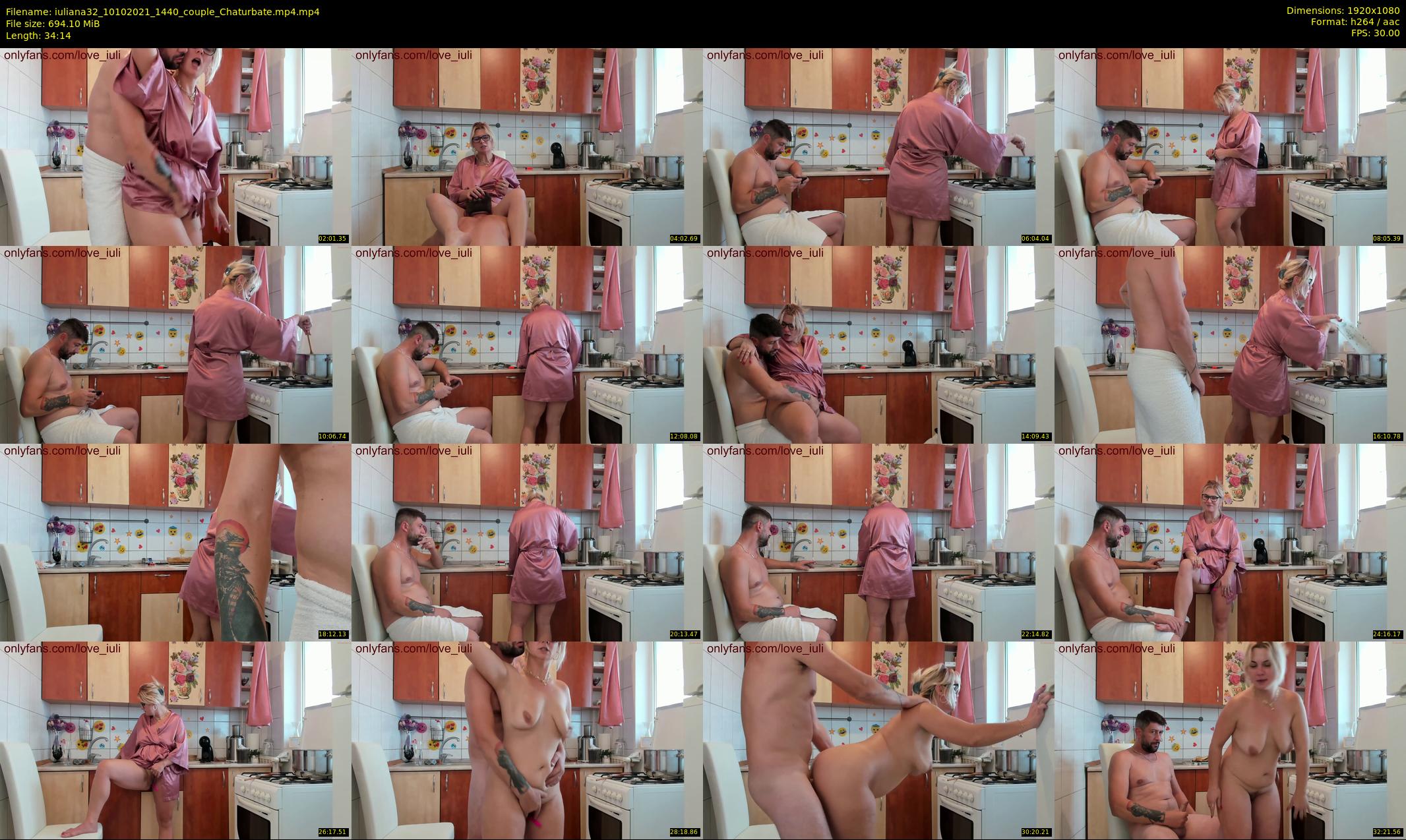iuliana32 — 35 minute Chaturbate couple cam show recording, 1080p, Oct 10, 2021