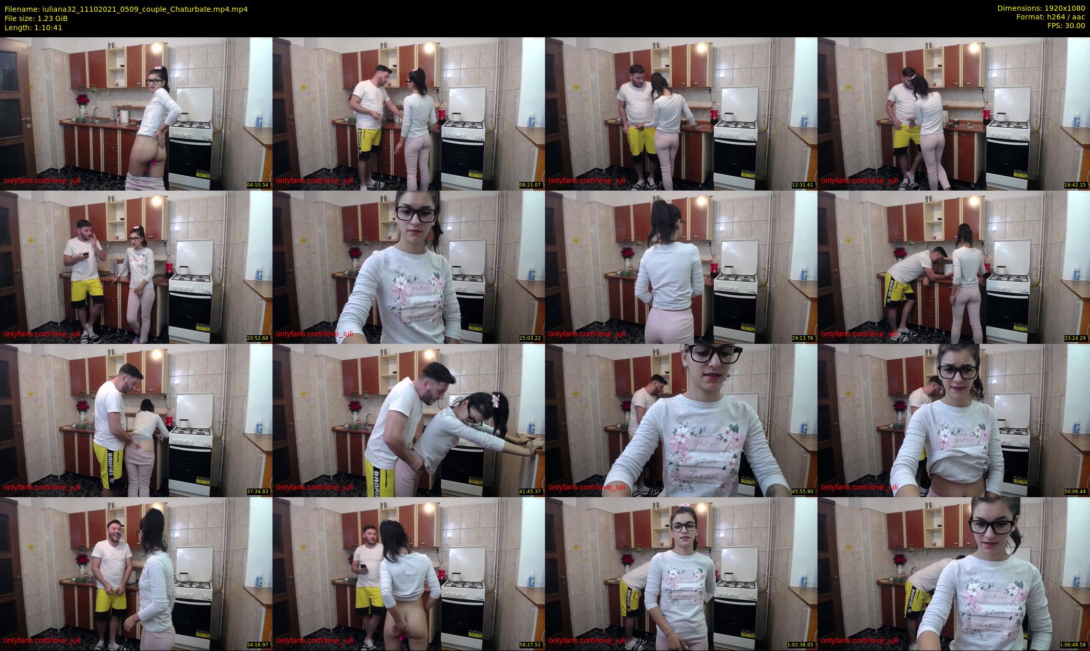 iuliana32 — 71 minute Chaturbate couple cam show recording, 1080p, Oct 11, 2021
