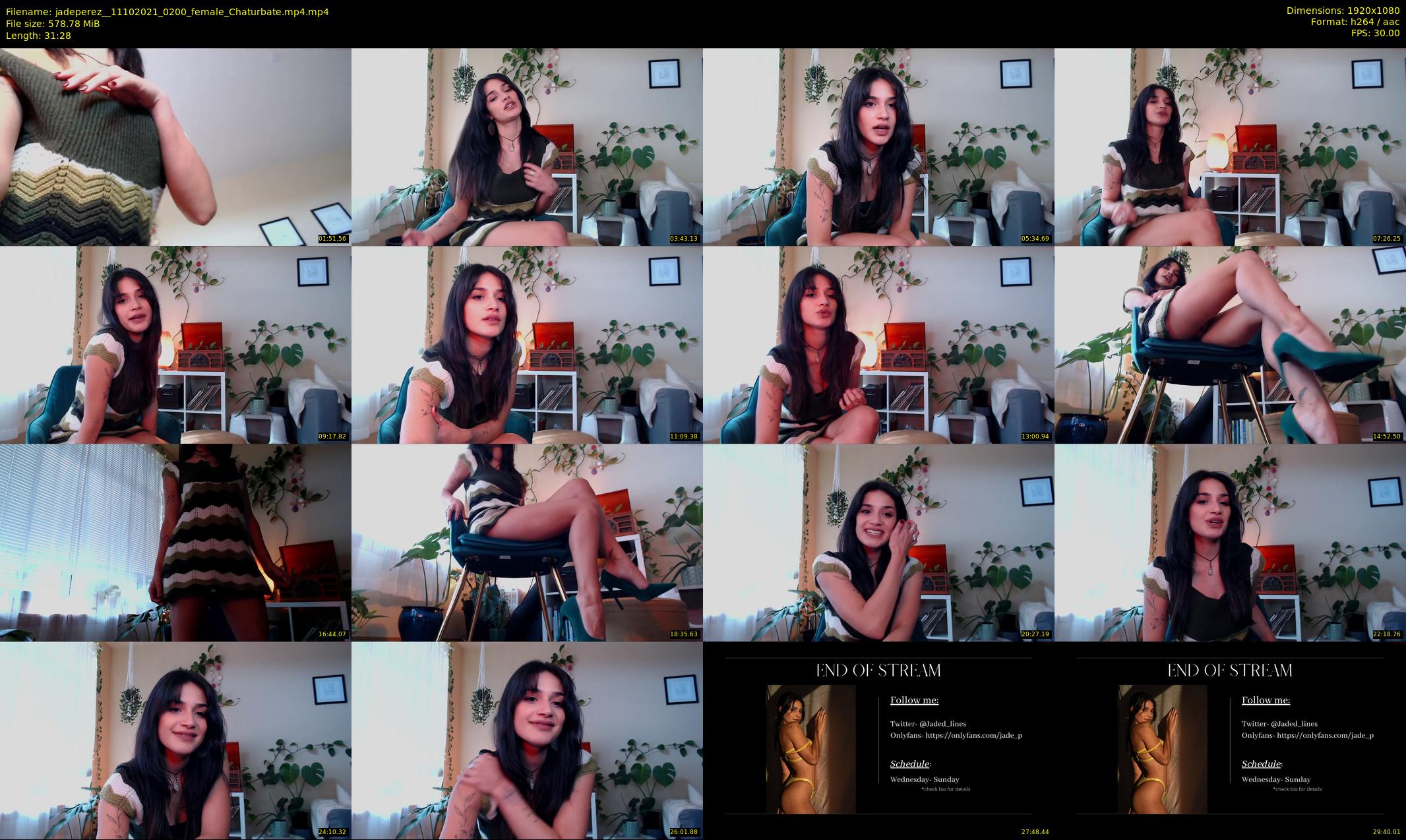 jadeperez_ — 32 minute Chaturbate female cam show recording, 1080p, Oct 11, 2021