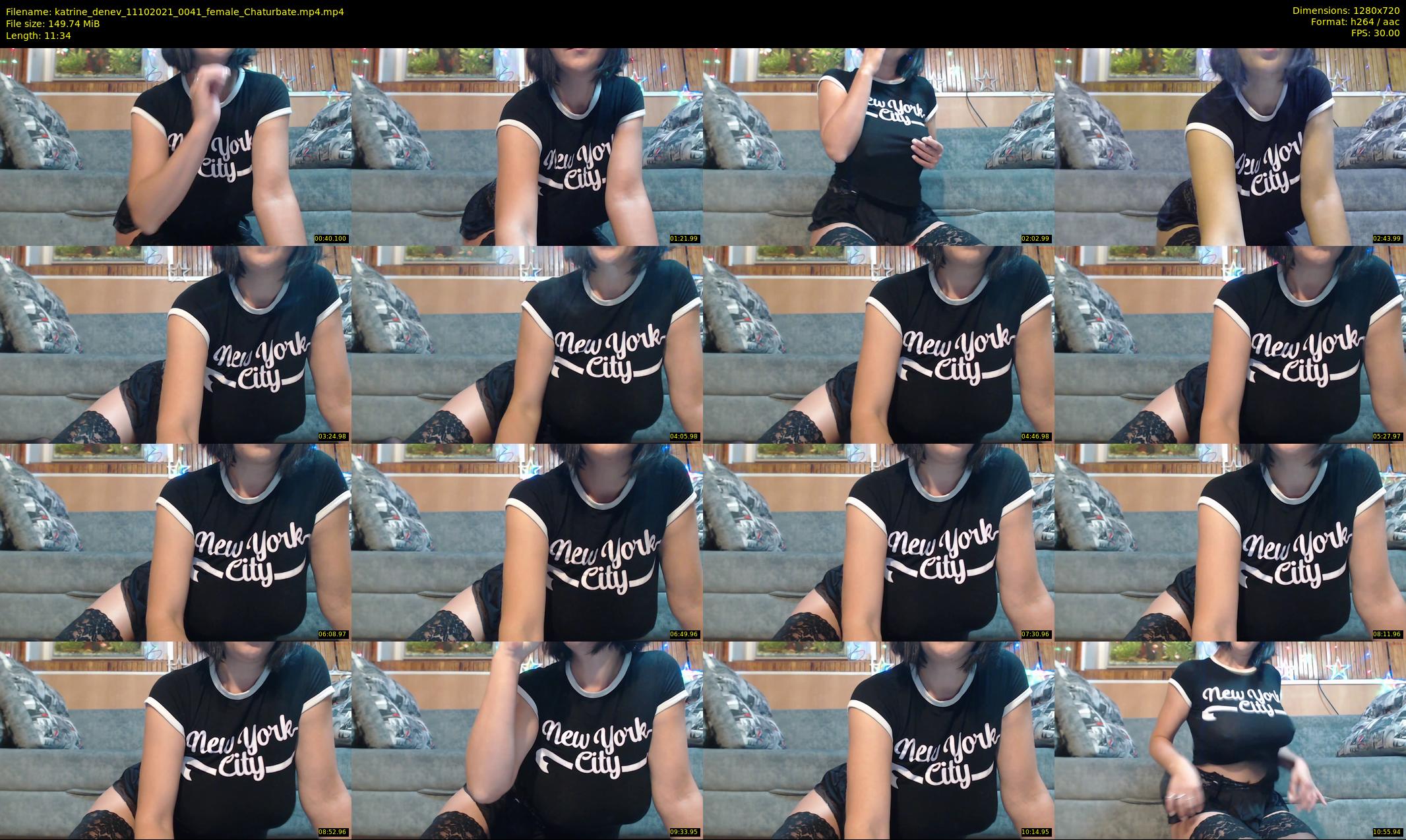 katrine_denev — 12 minute Chaturbate female cam show recording, 720p, Oct 11, 2021