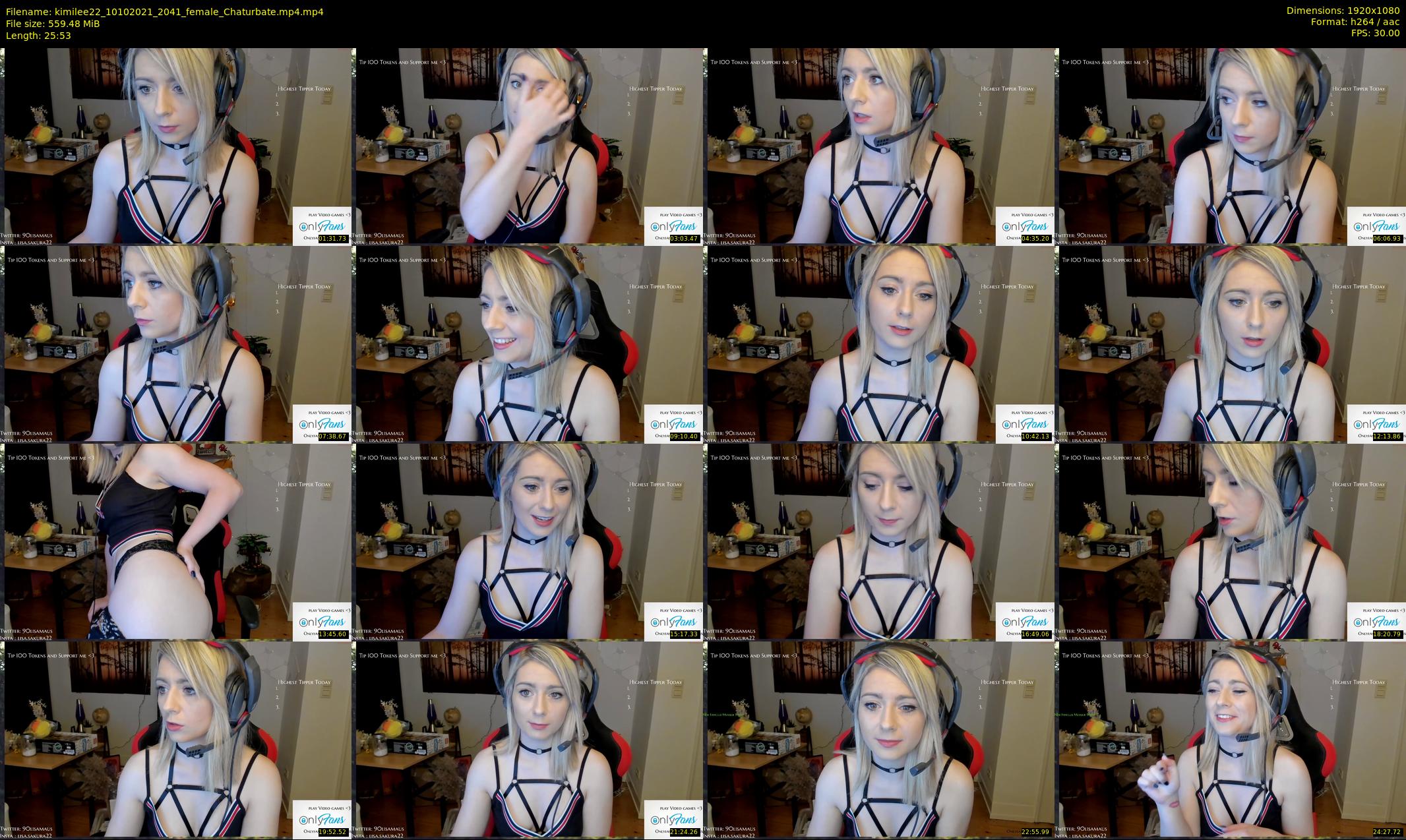 kimilee22 — 26 minute Chaturbate female cam show recording, 1080p, Oct 10, 2021