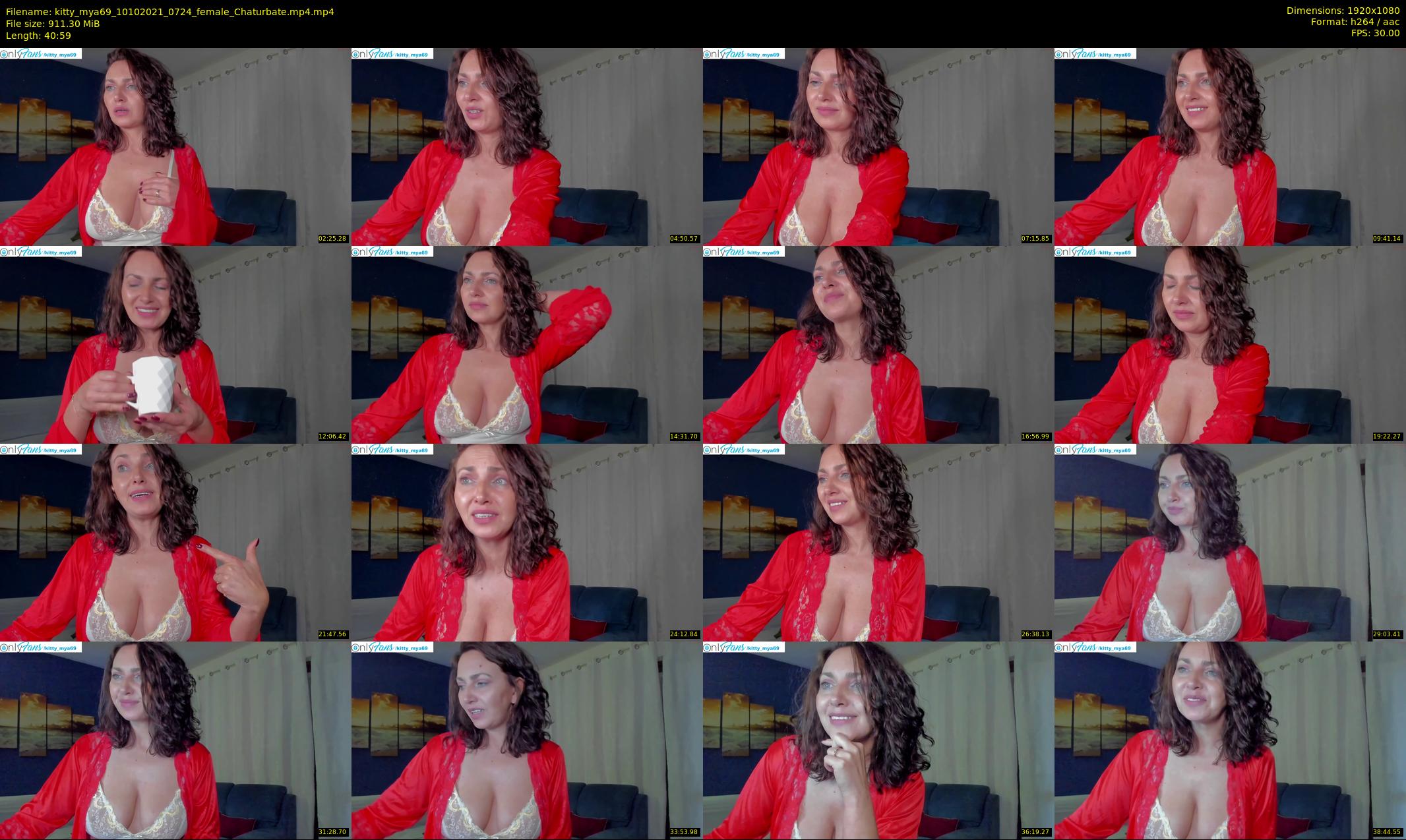 kitty_mya69 — 41 minute Chaturbate female cam show recording, 1080p, Oct 10, 2021