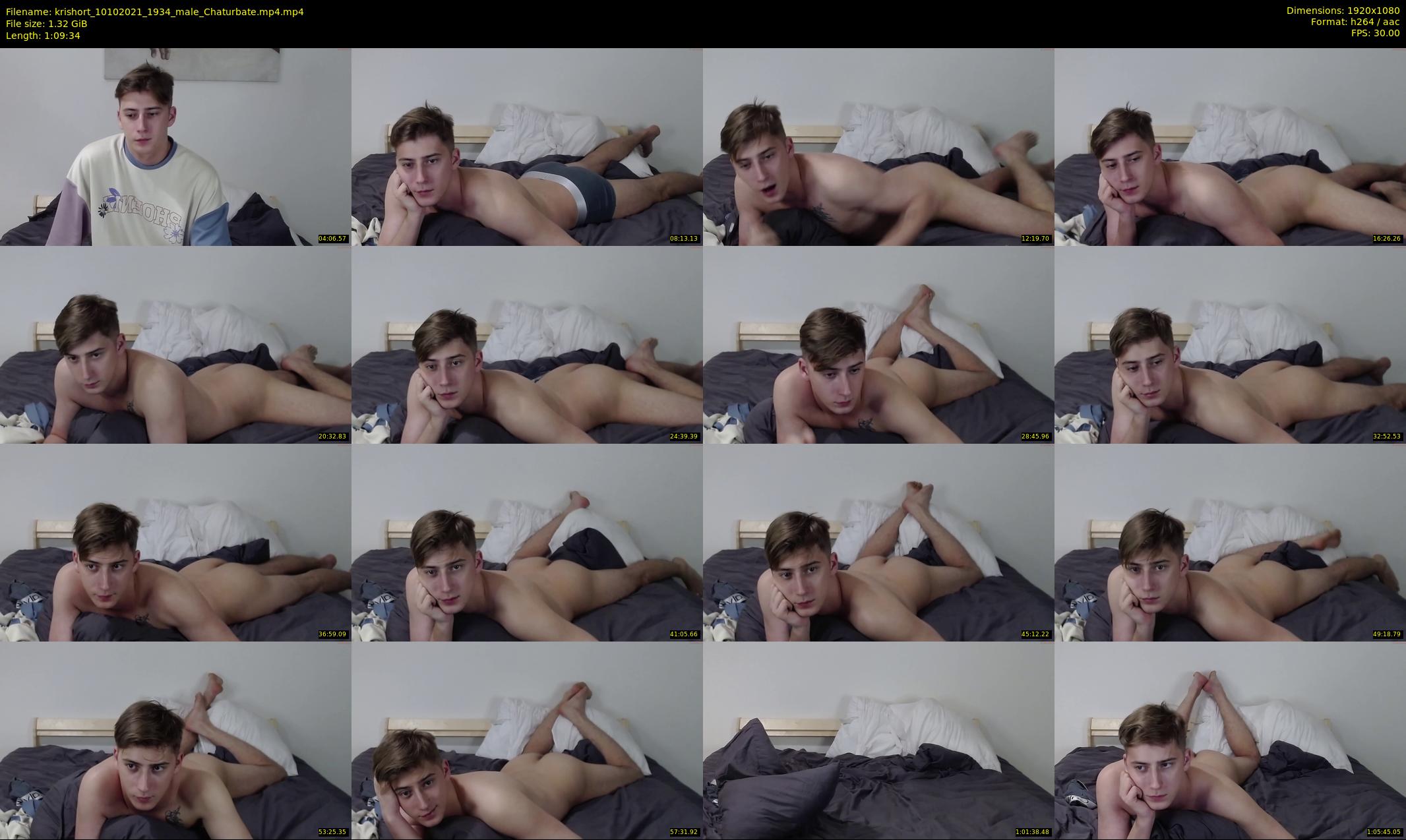 krishort — 70 minute Chaturbate male cam show recording, 1080p, Oct 10, 2021